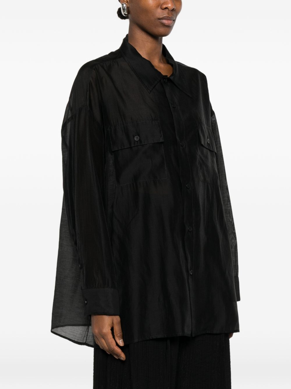 THE LATEST Thelatest Long-sleeve shirt - view 3