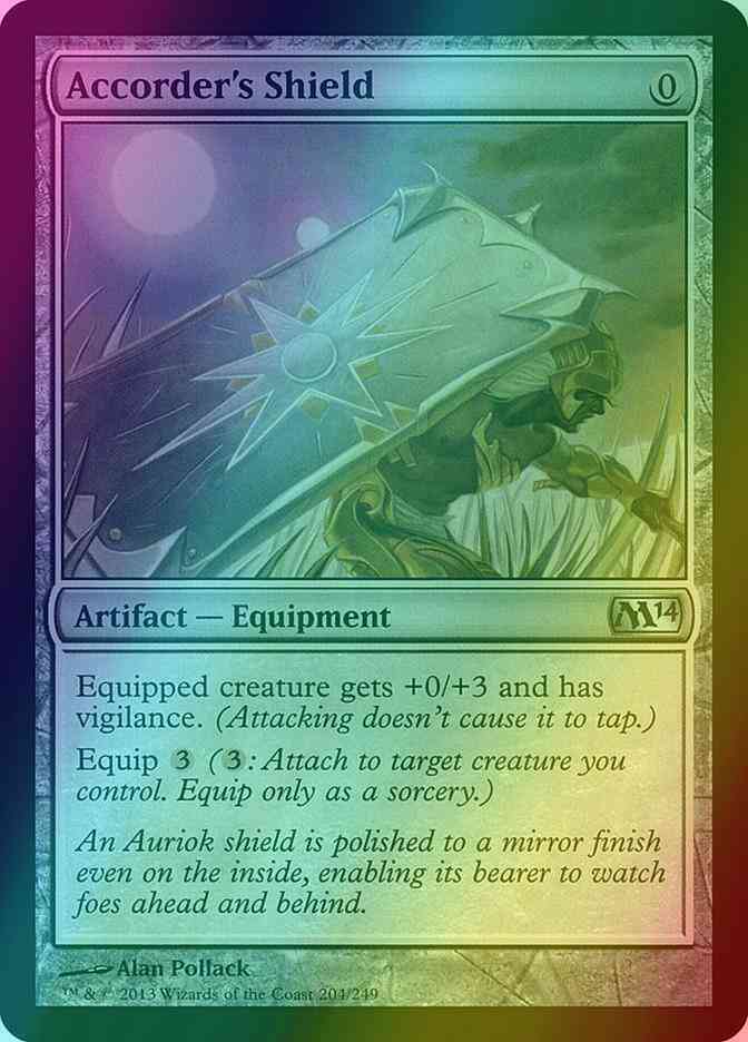 Shield 204 magic – Accorder's Shield [204] [Magic 2014] [Foil]