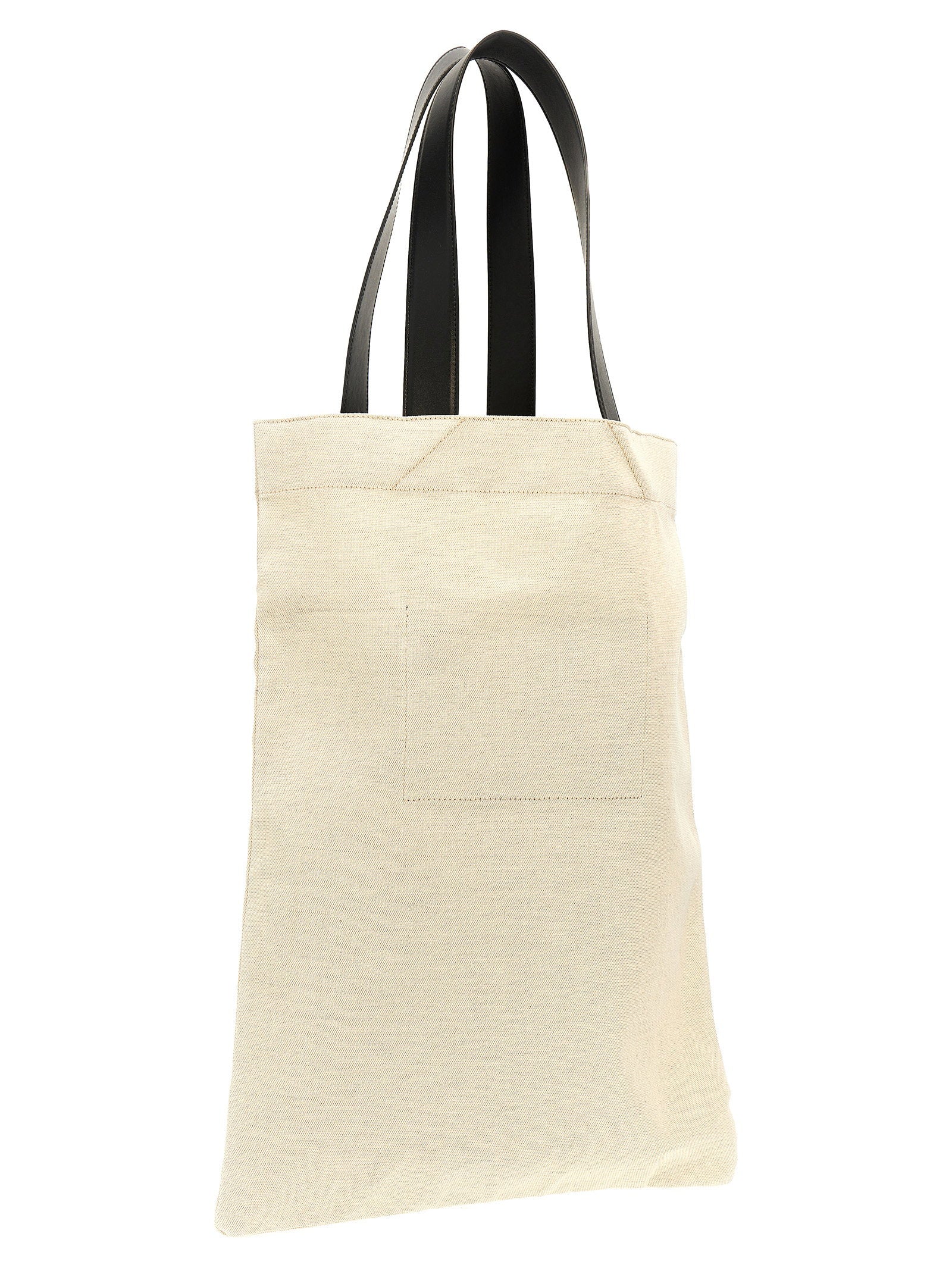 Jil Sander Flat Shopper Large Shopping Bag – 70% cotton, 30% linen - view 2