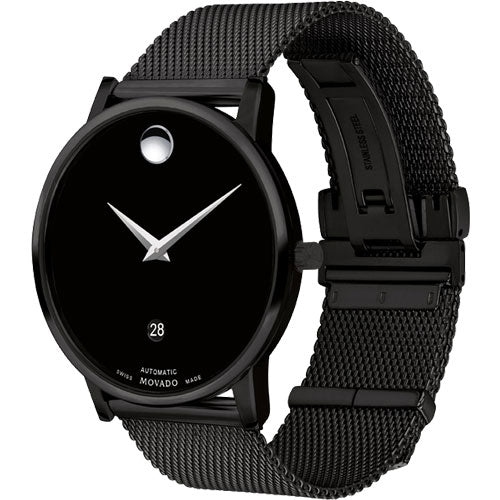Movado Museum Classic Black Dial Men 40mm - view 3
