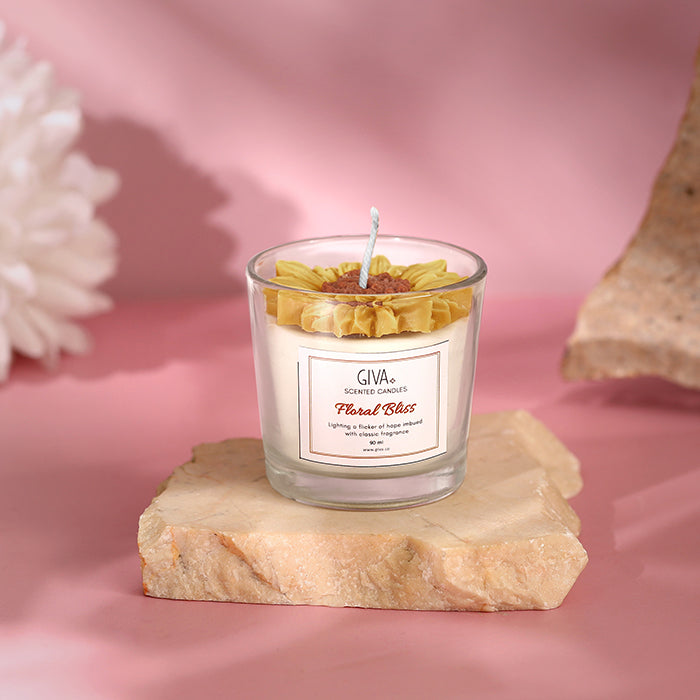 GIVA Jewellery Floral Bliss Lavender Candle