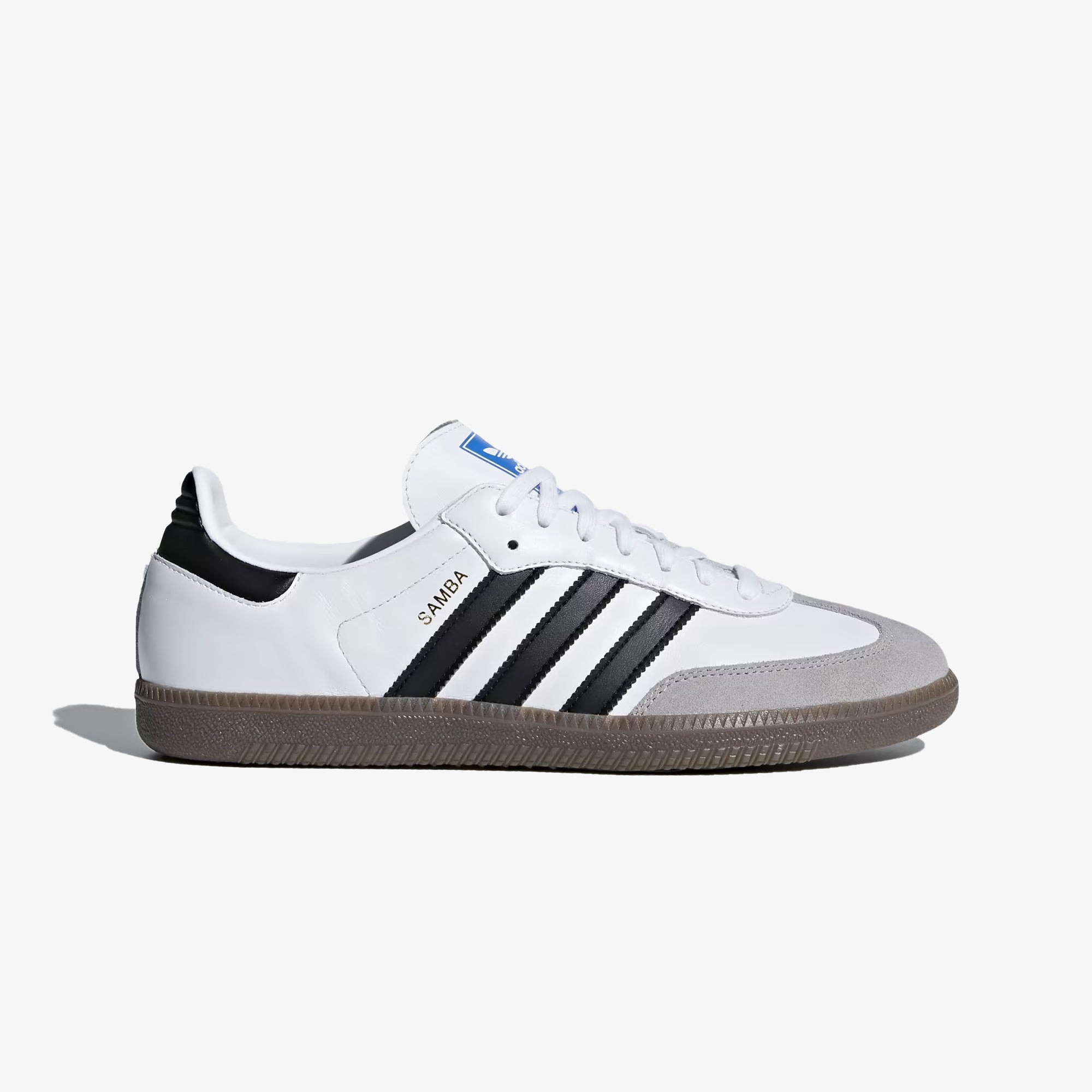 Adidas Originals | SAMBA OG { CLOUD WHITE/CORE BLACK/CLEAR GRANITE - view 6