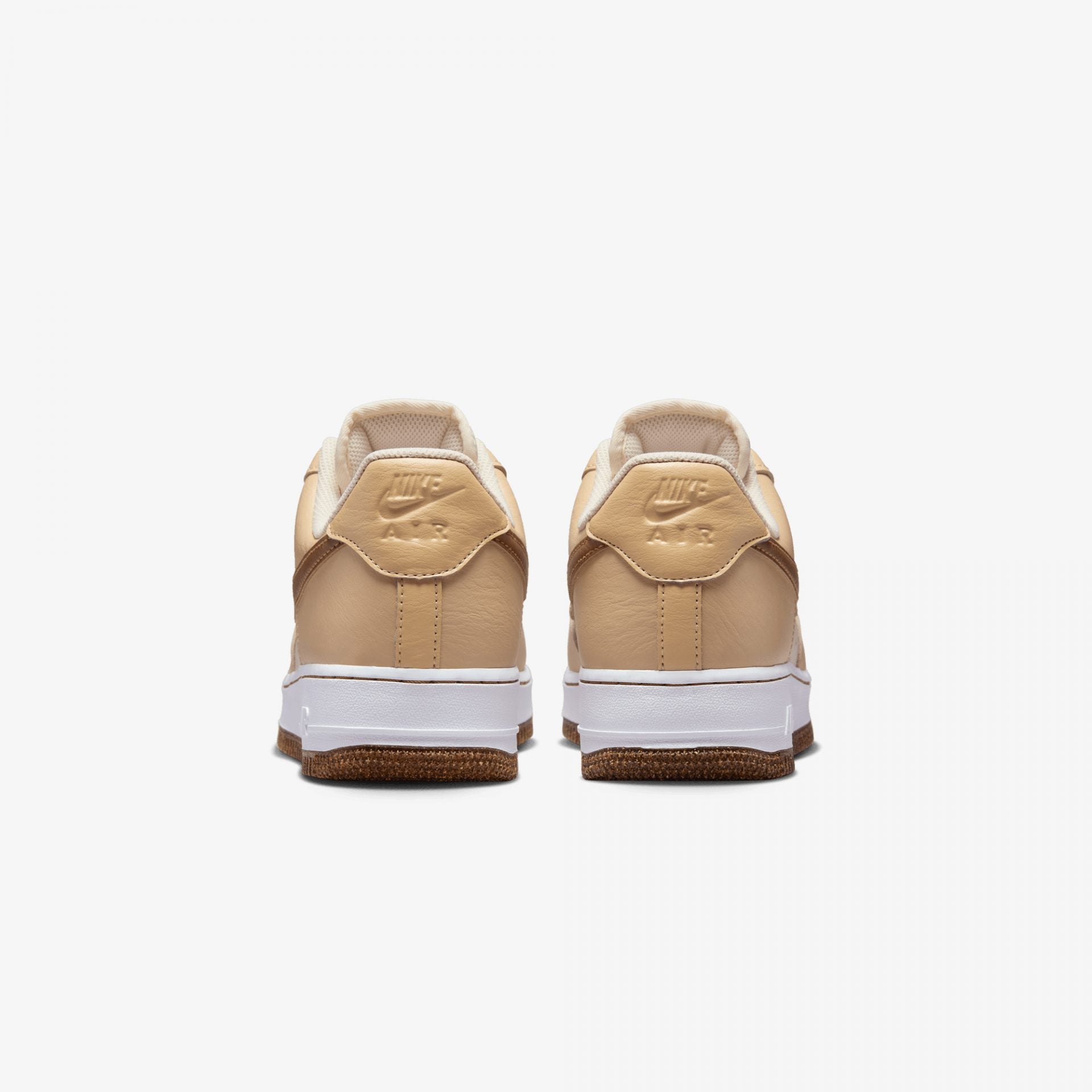 Nike | AIR FORCE 1 '07 EMB { PEARL WHITE/ALE BROWN - view 2