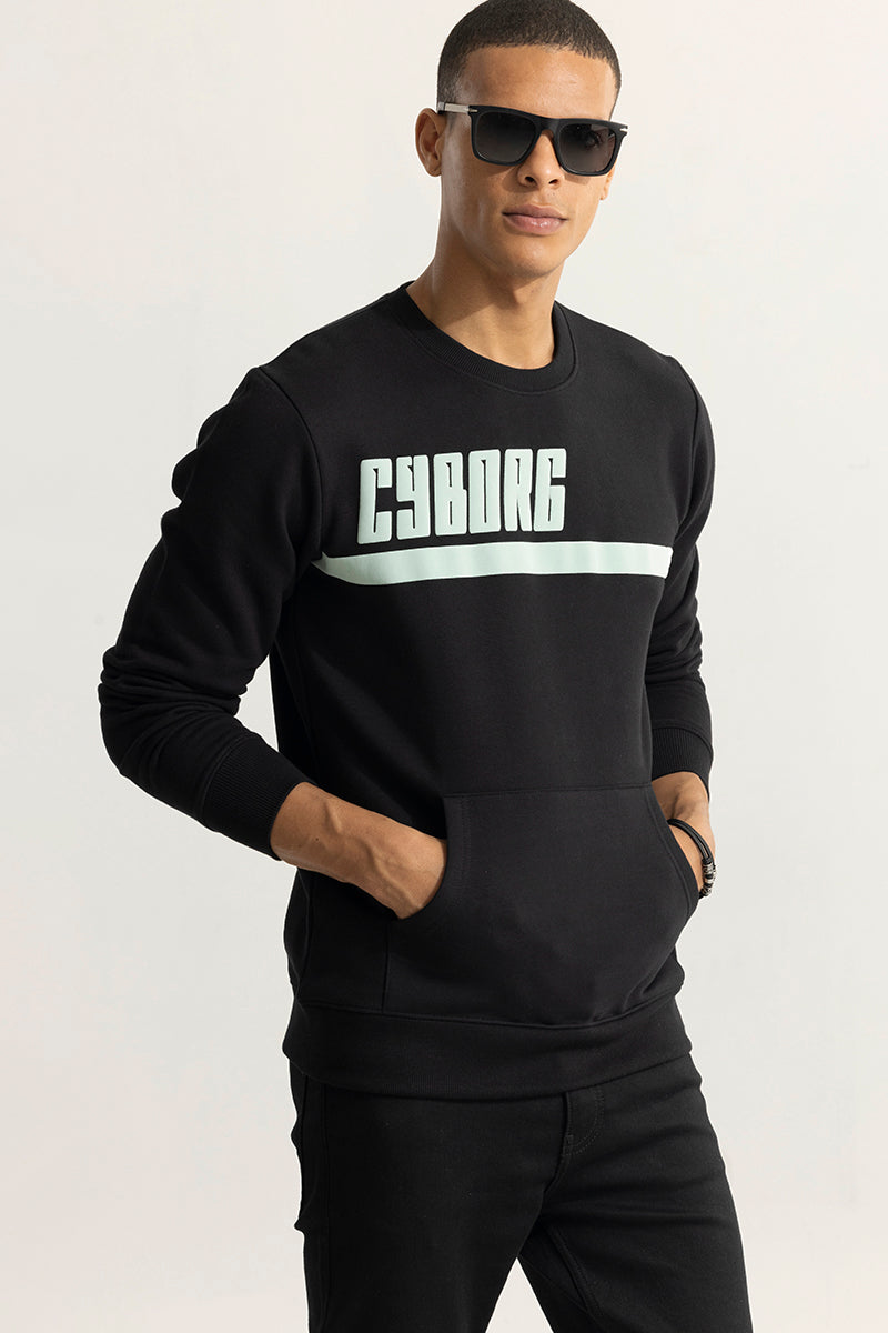 SNITCH Cyborg Black Sweatshirt