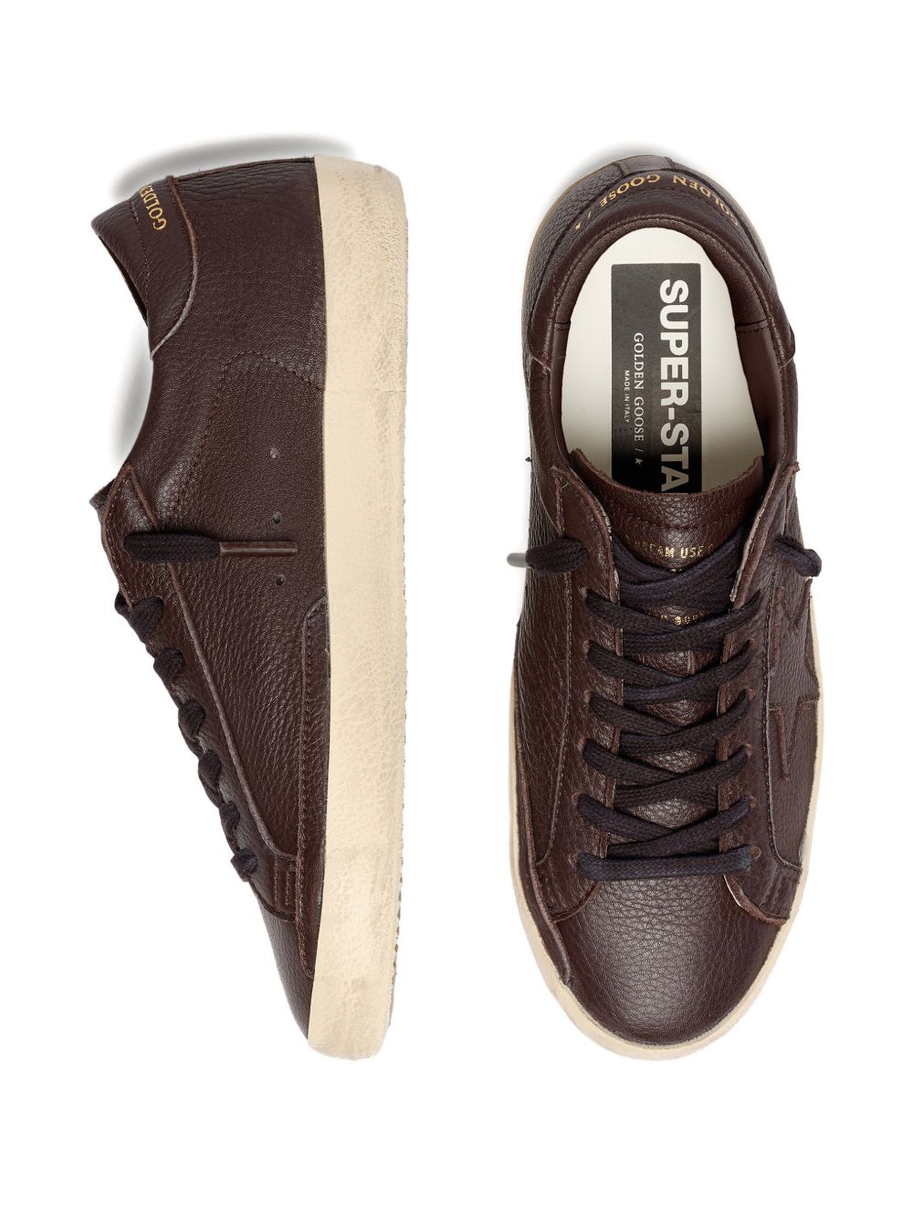 GOLDEN GOOSE Sneakers BROWN – Cow Leather 100% - view 2