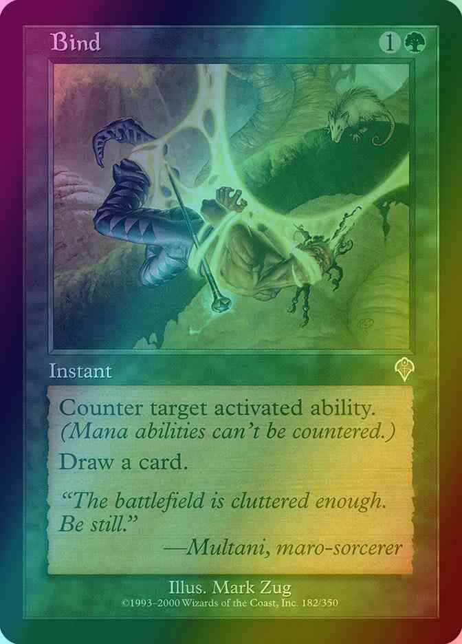 Bind 182 invasion – Magic Bind [182] [Invasion] [Foil]