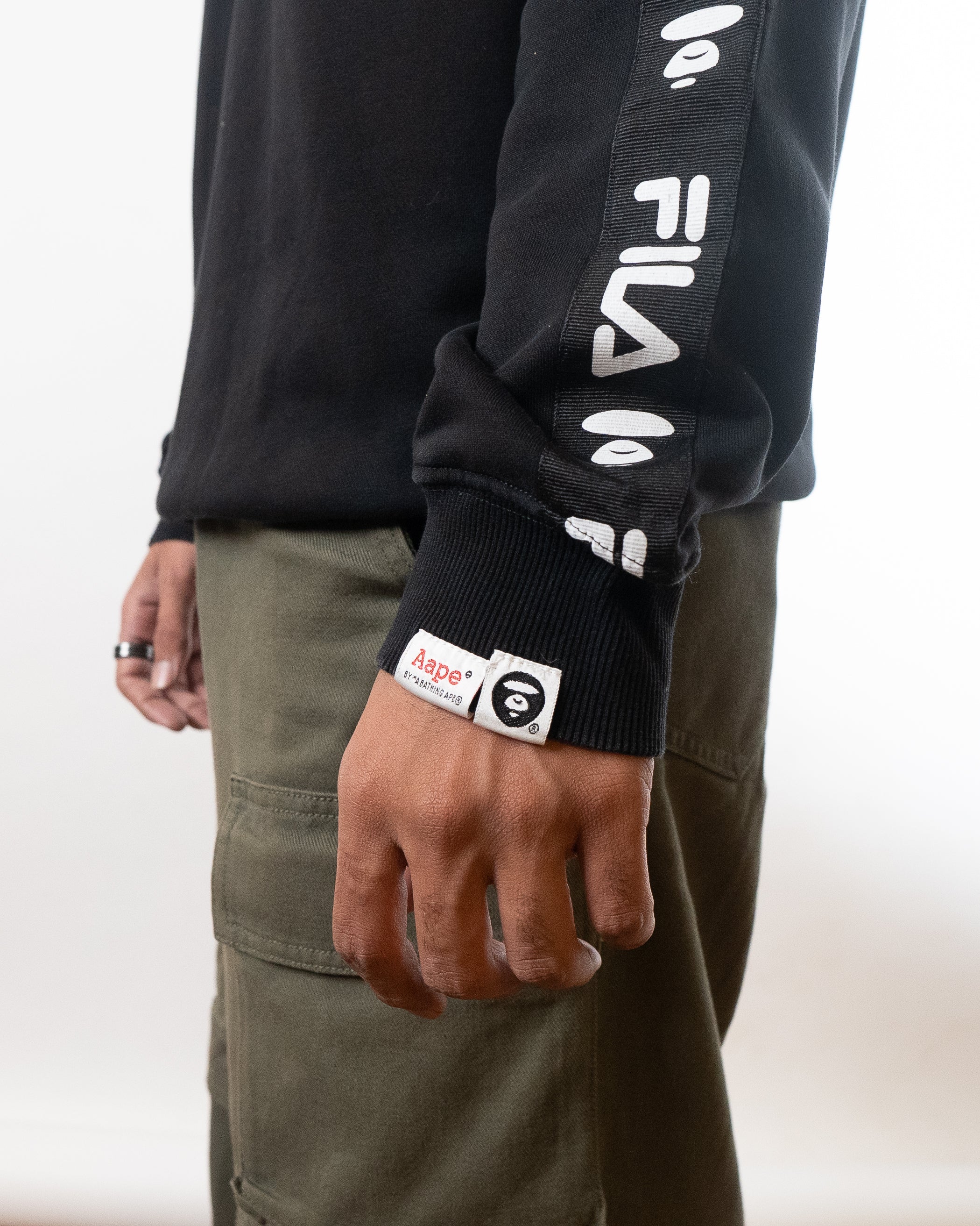 AAPE BY BATHING APE Aape By A Bathing Ape x Fila Sweatshirt - view 2