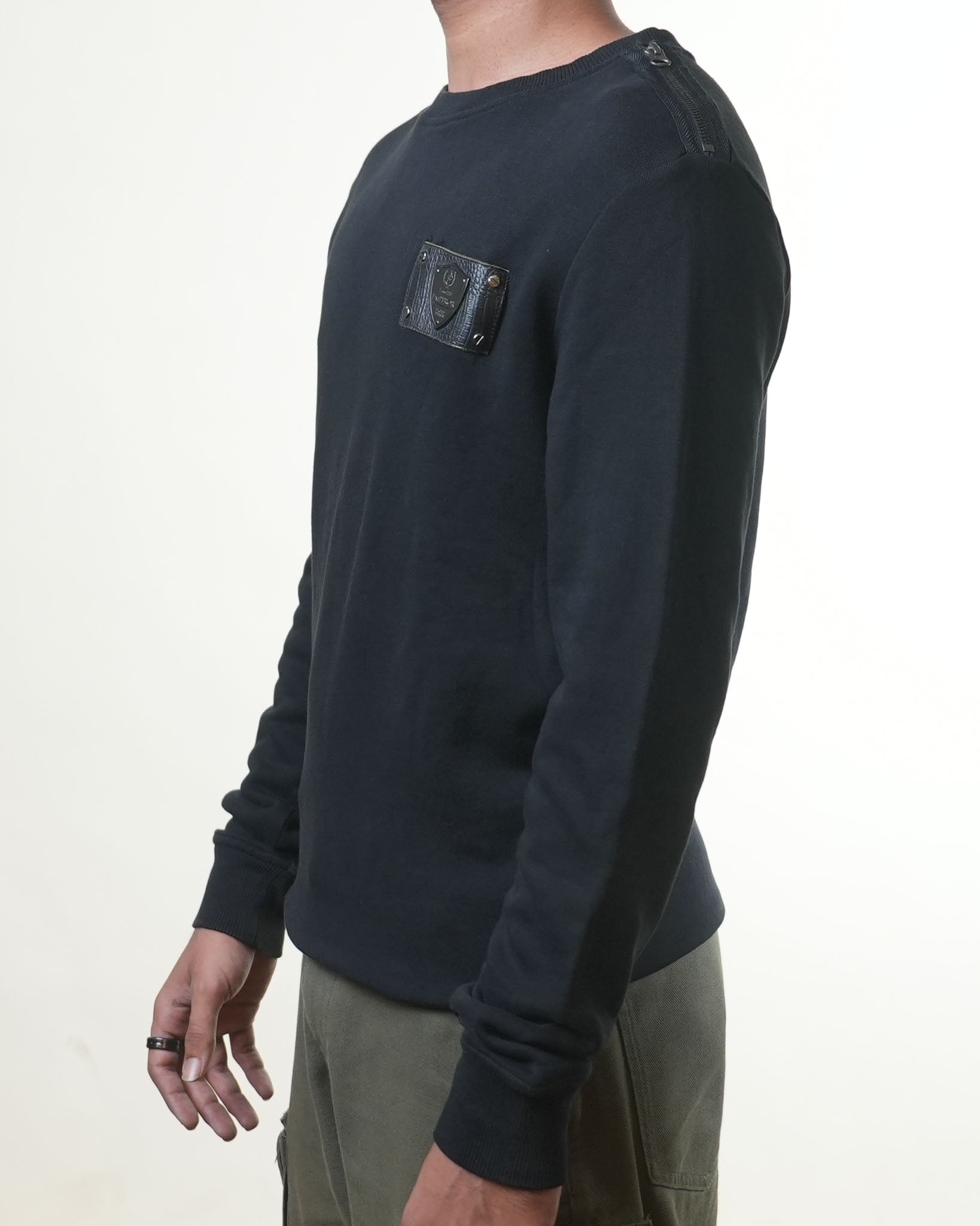 The Emperor Black Sweatshirt - view 2