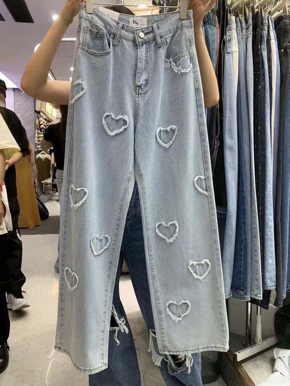 Alamode By Akanksha Love Affair Statement Denim Jeans
