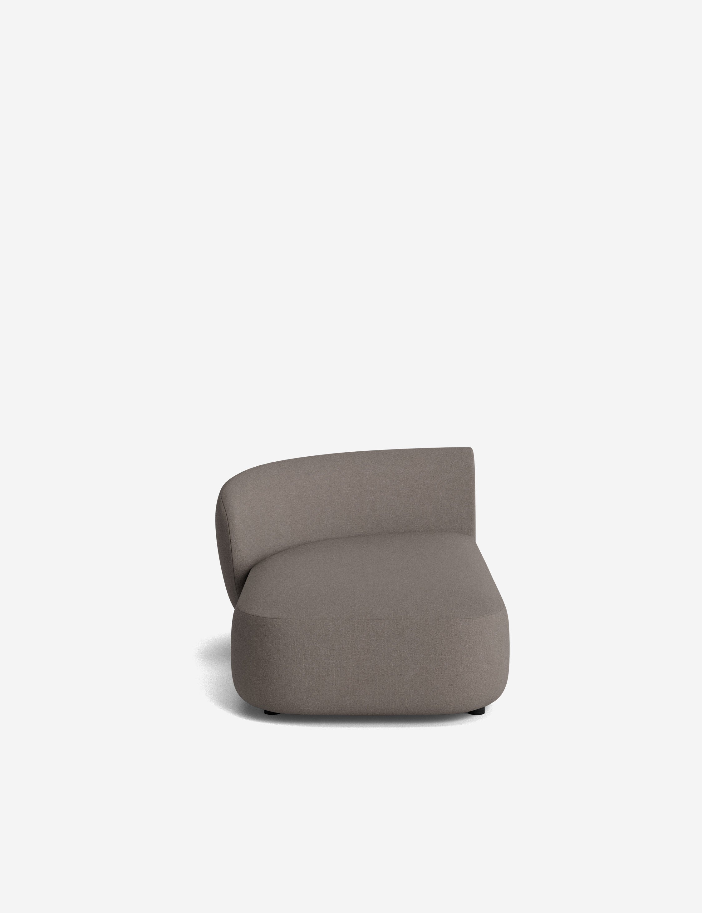 Lulu and Georgia Claret Modular Left Chaise - view 166