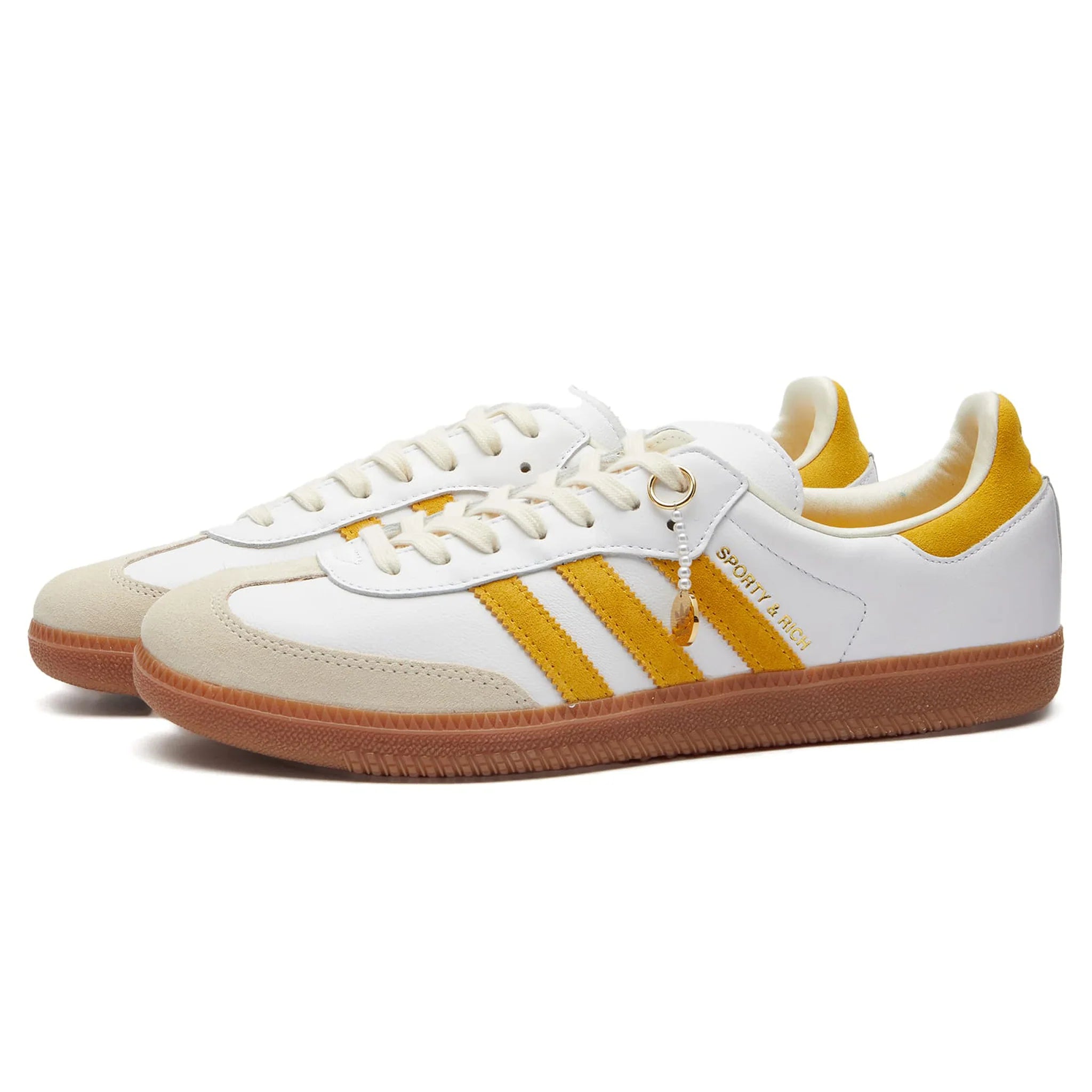 Adidas Samba OG Sporty & Rich White Bold Gold - view 2