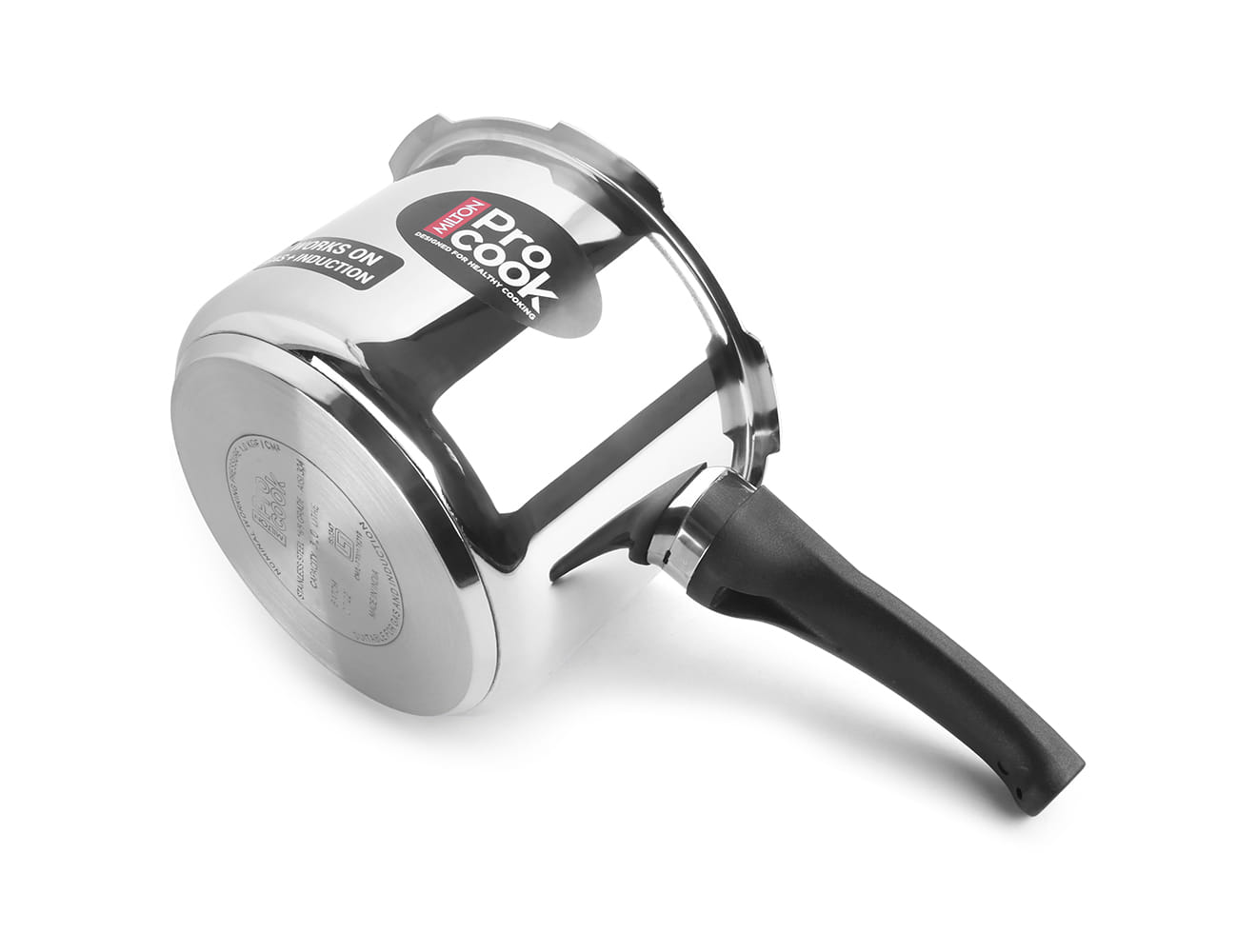 Stainless Steel Pressure Cooker Outer Lid (Milton Procook) - view 9