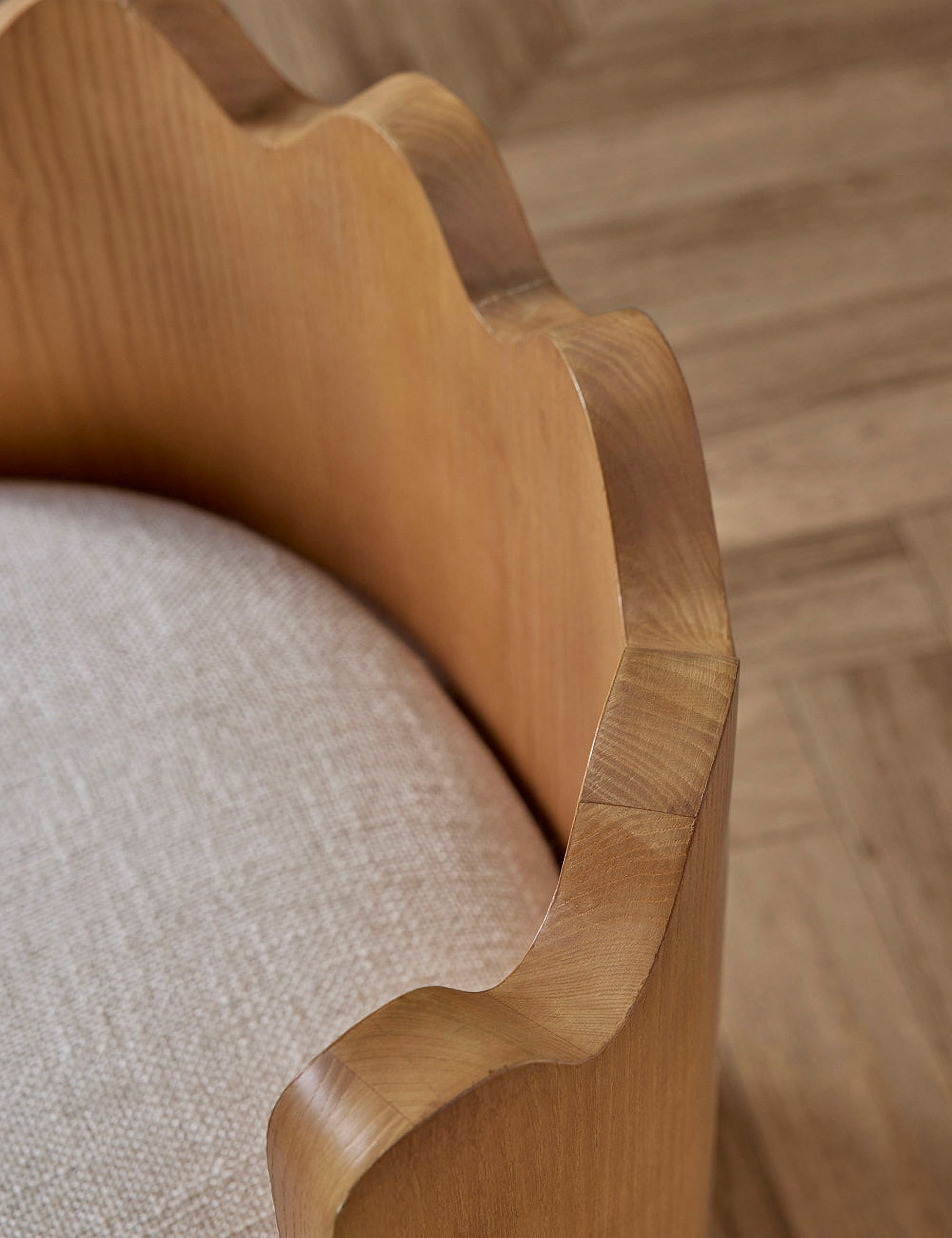 Lulu and Georgia Ripple Accent Chair by Sarah Sherman Samuel - view 11