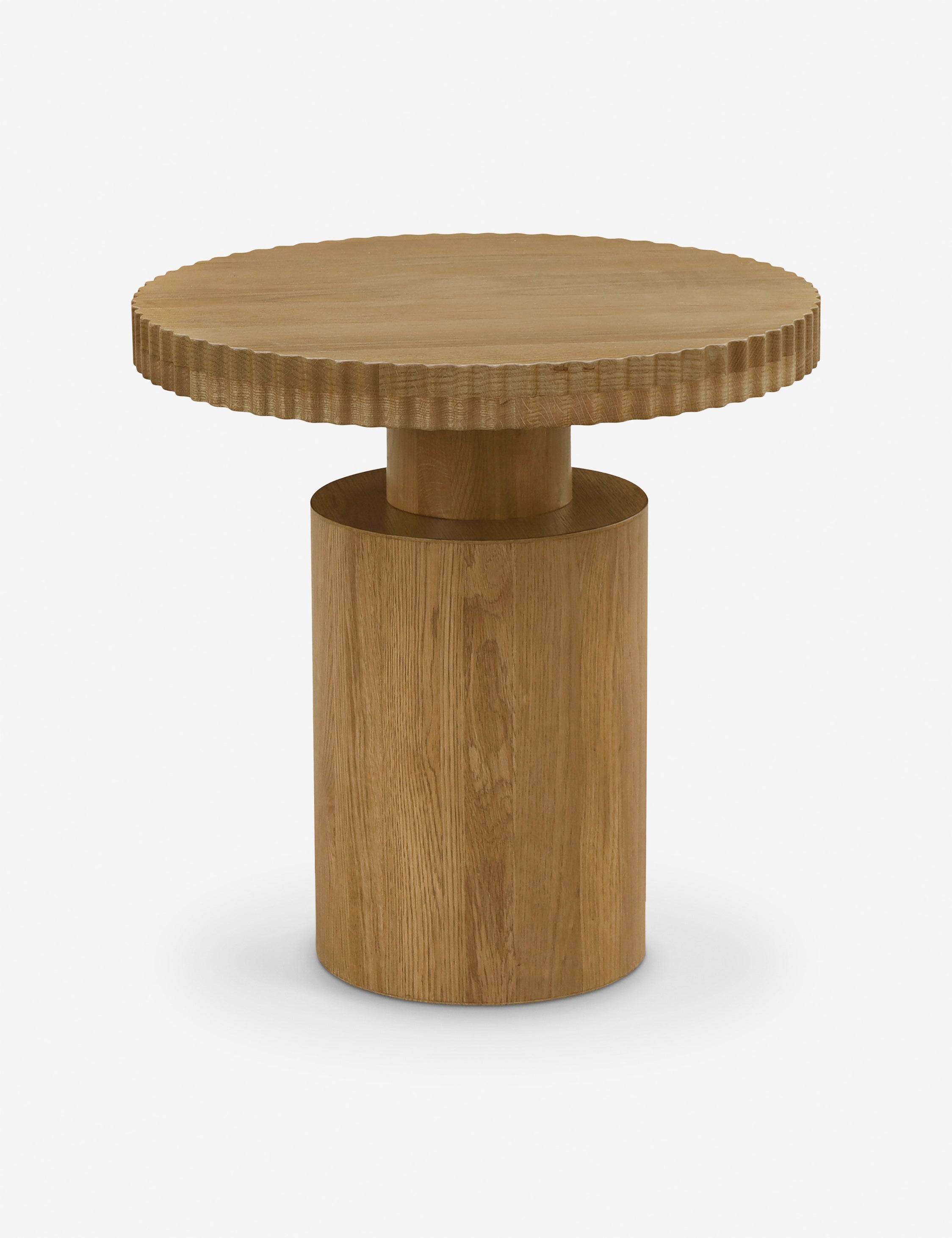 Lulu and Georgia Aliso Round Side Table – Natural