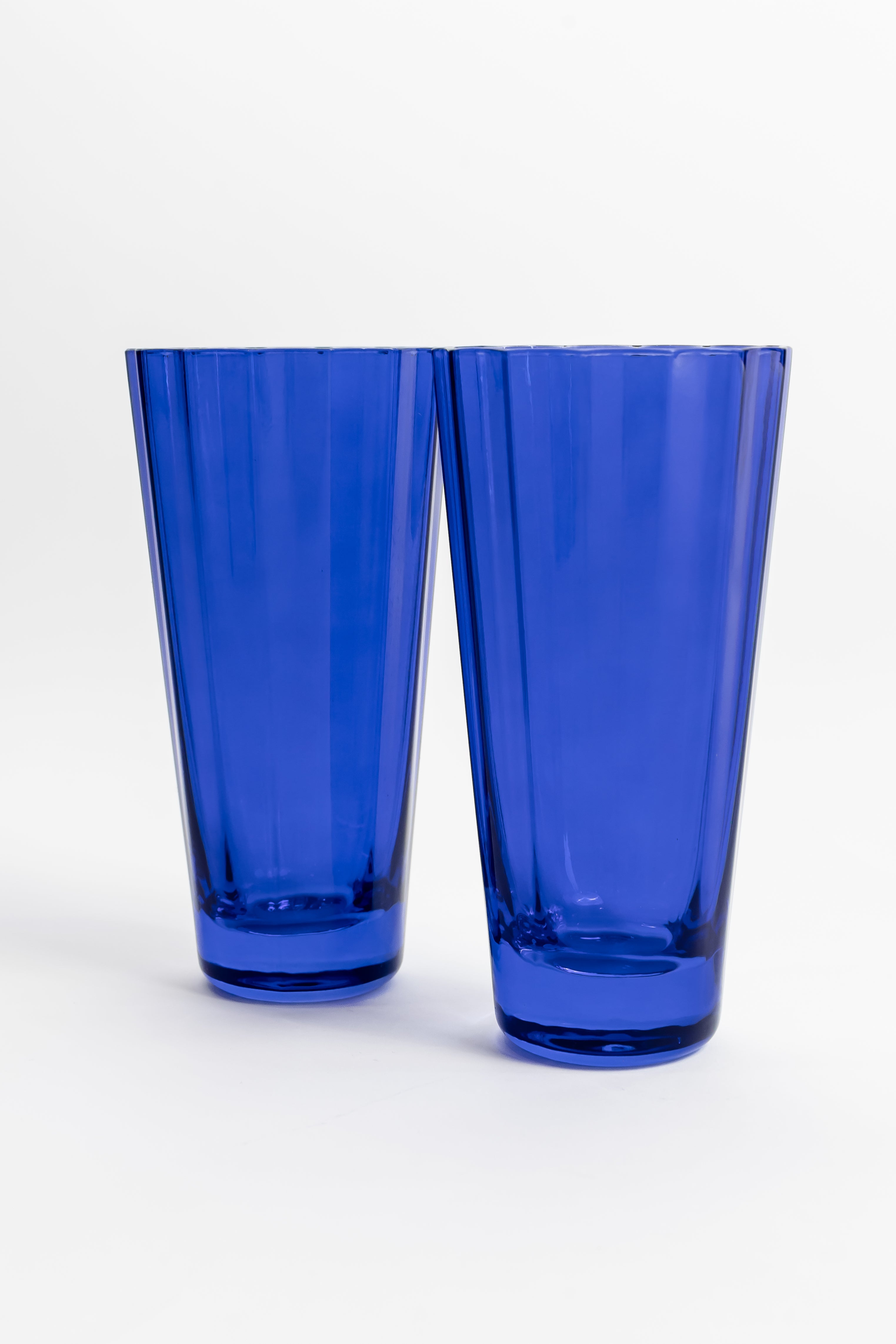 Estelle Colored Glass Estelle Colored Sunday High Balls - Set of 2 {Royal Blue}