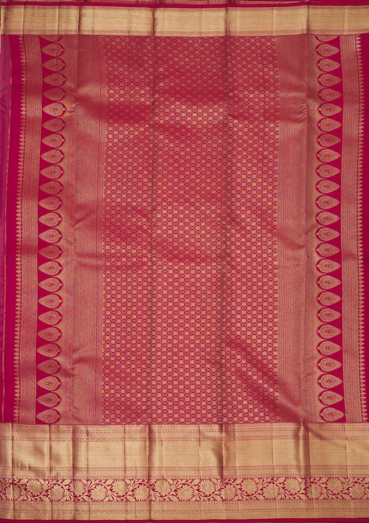 Koskii Baby Pink Zariwork Pure Silk Saree – Women's - view 6