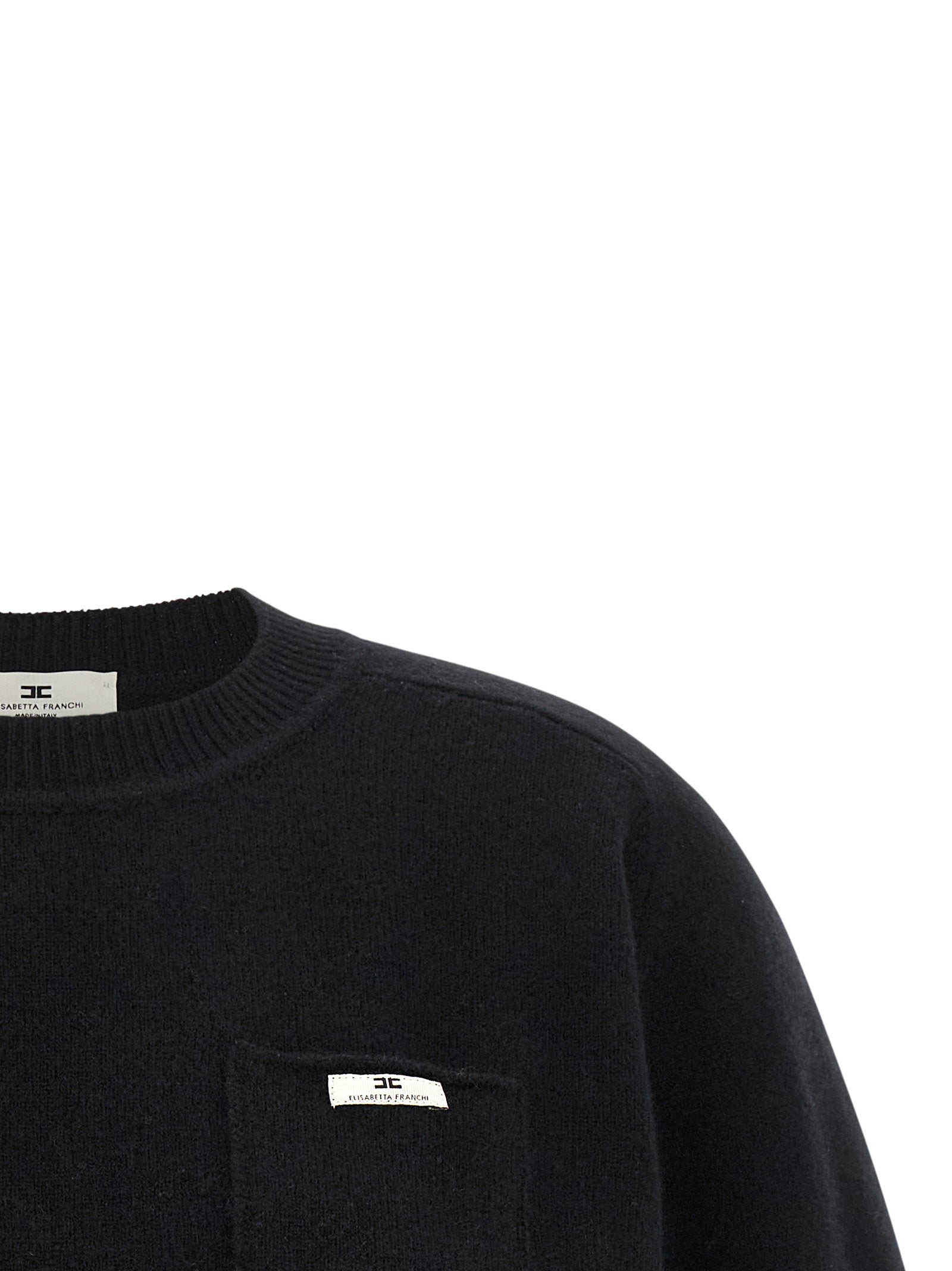 Elisabetta Franchi Wool And Cashmere Top - view 3