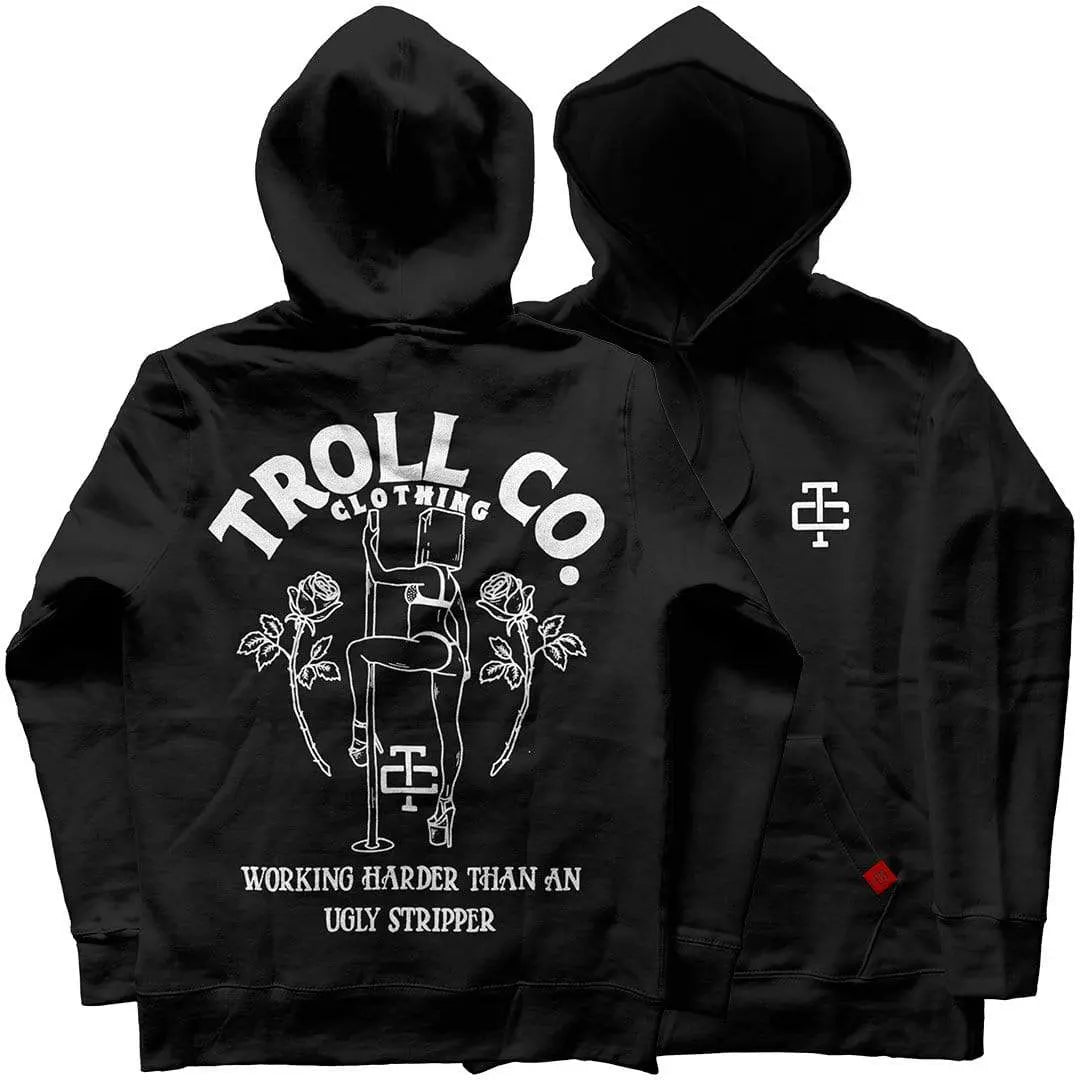 Radial Butterface Hoodie – Black