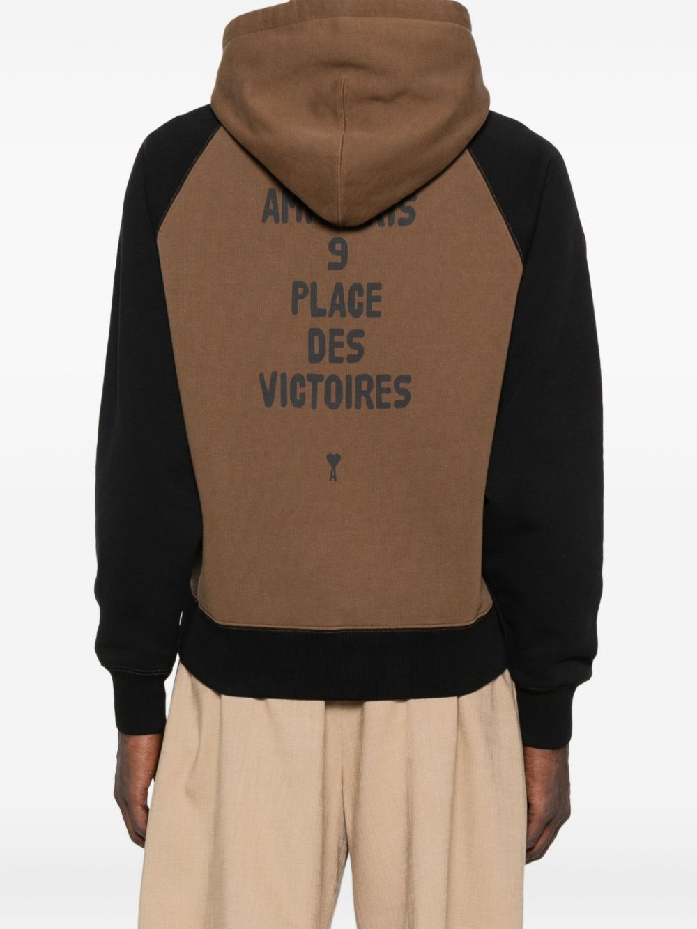 Ami Paris Cotton colorblock hoodie – COTTON 100% - view 2