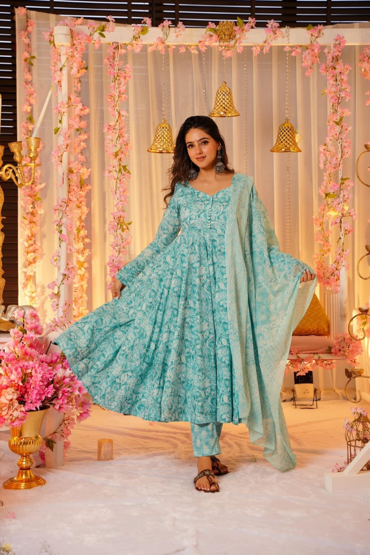 Idaho-o Mystbloom cotton suit set - view 2