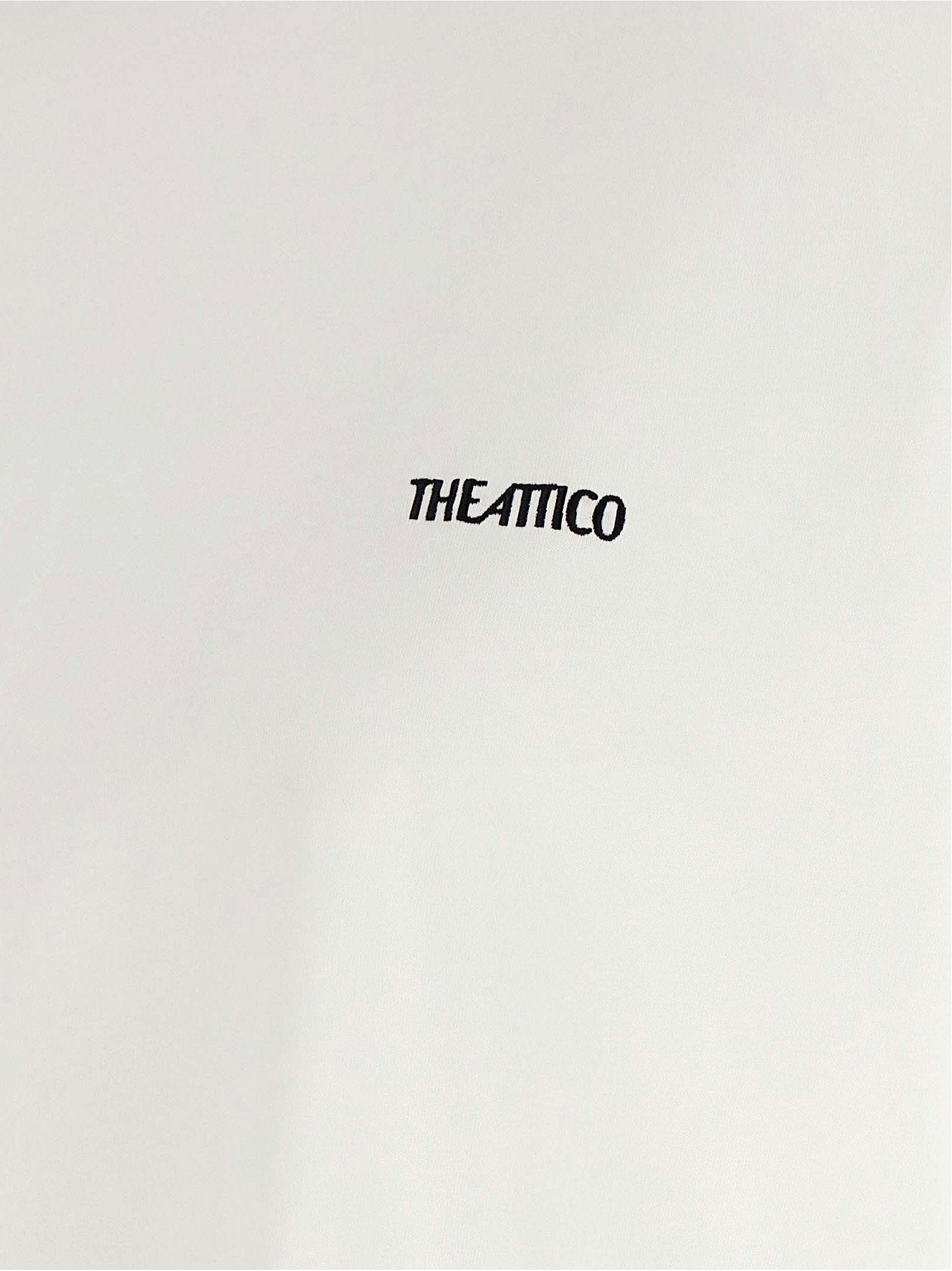 The Attico Mock-neck T-shirt – 100% cotton - view 4
