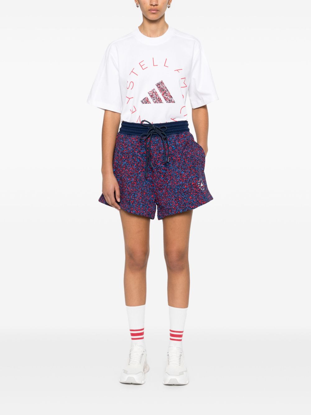 Adidas By Stella McCartney cotton shorts – Cotton 100% - view 3