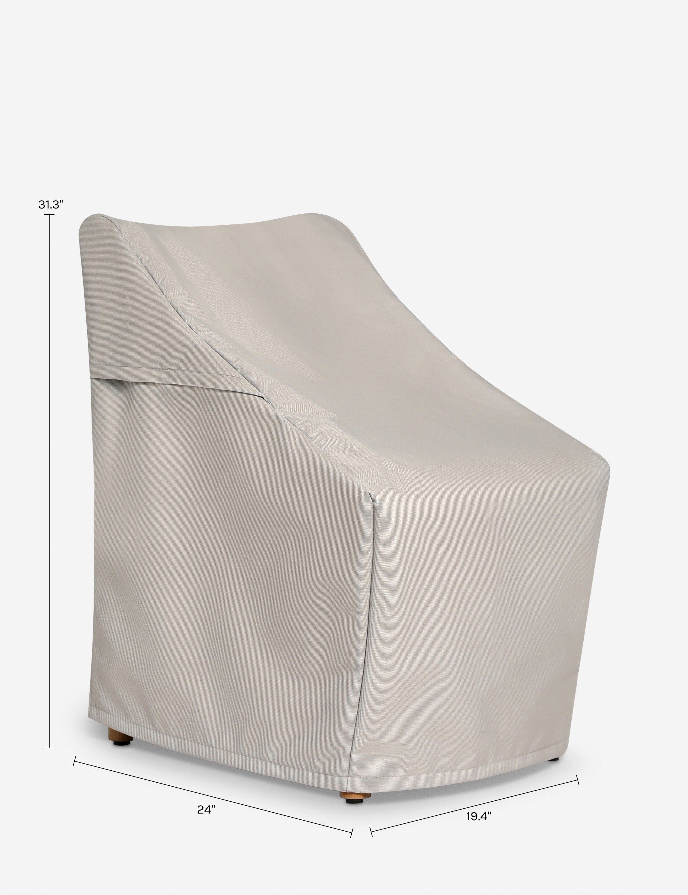Lulu and Georgia Lanata Dining Chair Outdoor Furniture Cover - view 2
