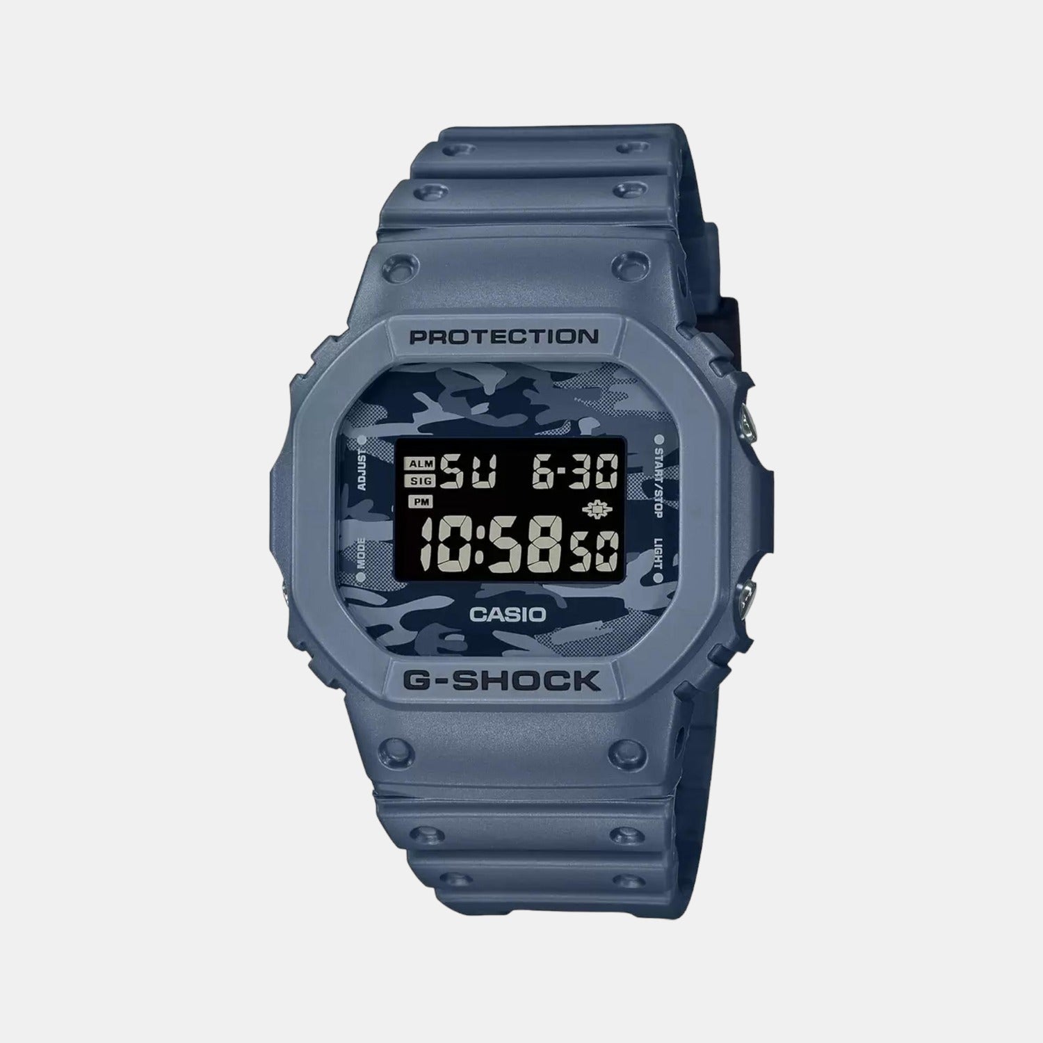 Casio G-Shock Men Quartz Black Dial Digital Resin Watch G1208