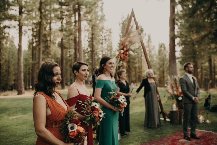 fiftyflowers.com A Woodland Boho Wedding - view 17