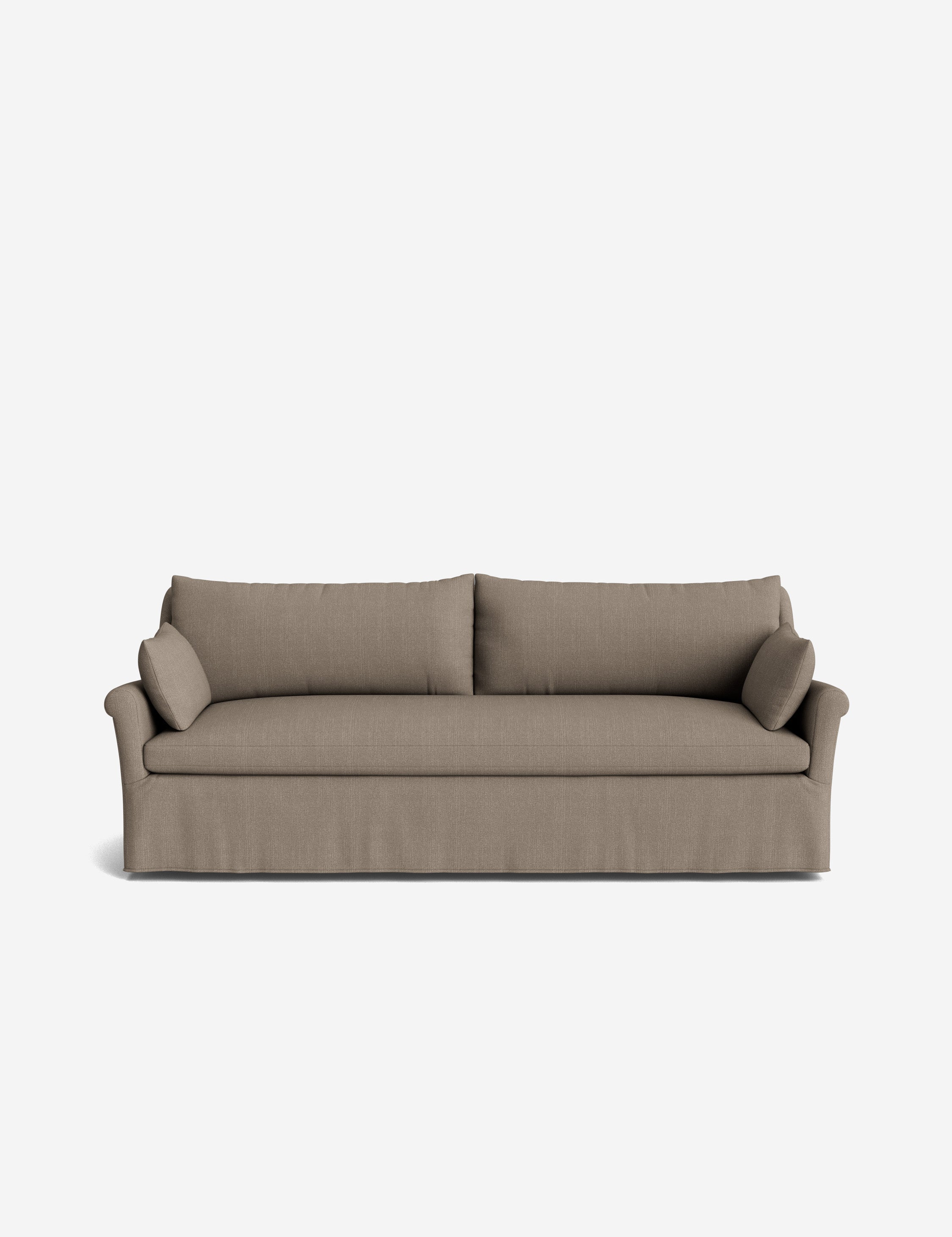 Lulu and Georgia Portola Rolled Arm Slipcover Sofa - view 113