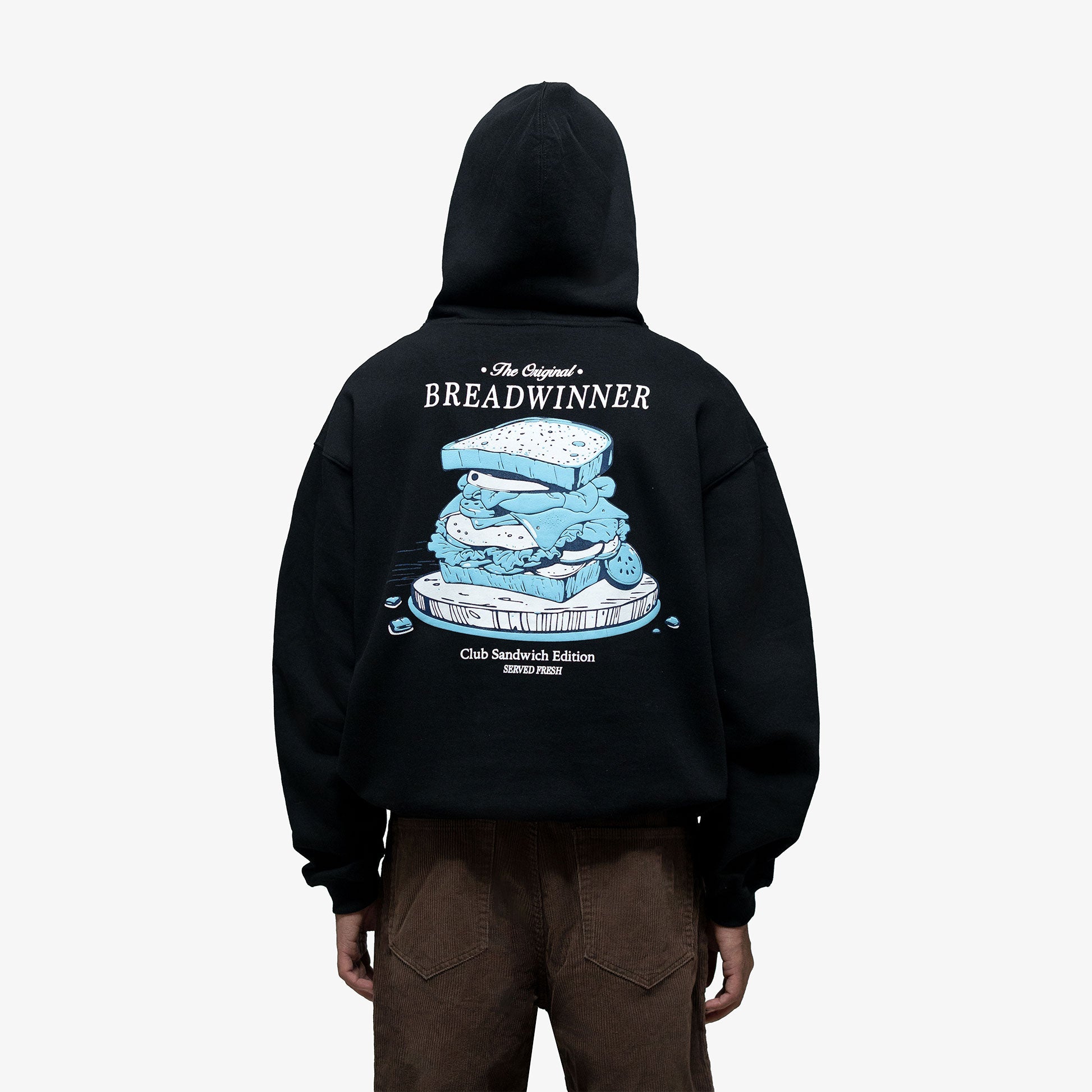 Superkicks | The Breadwinner Hoodie { Black - view 4