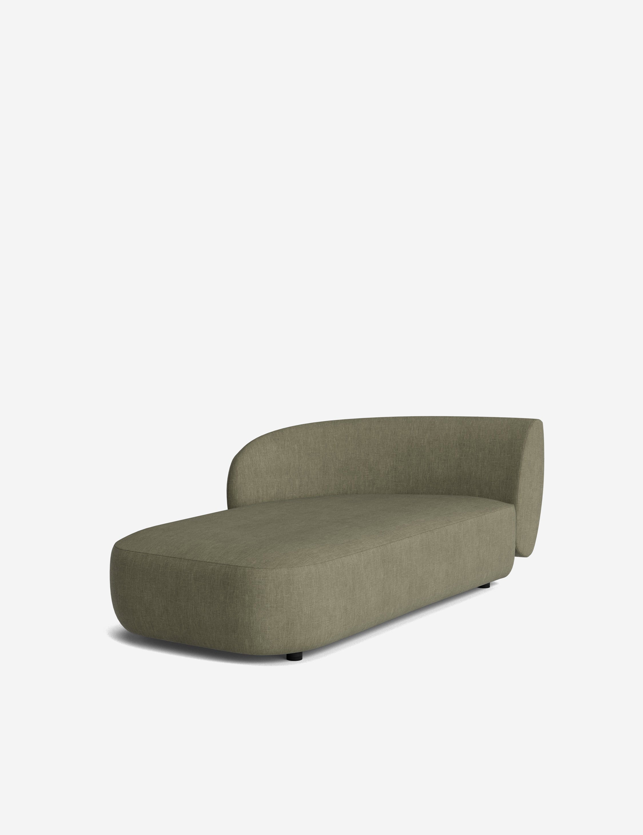 Lulu and Georgia Claret Modular Left Chaise - view 198