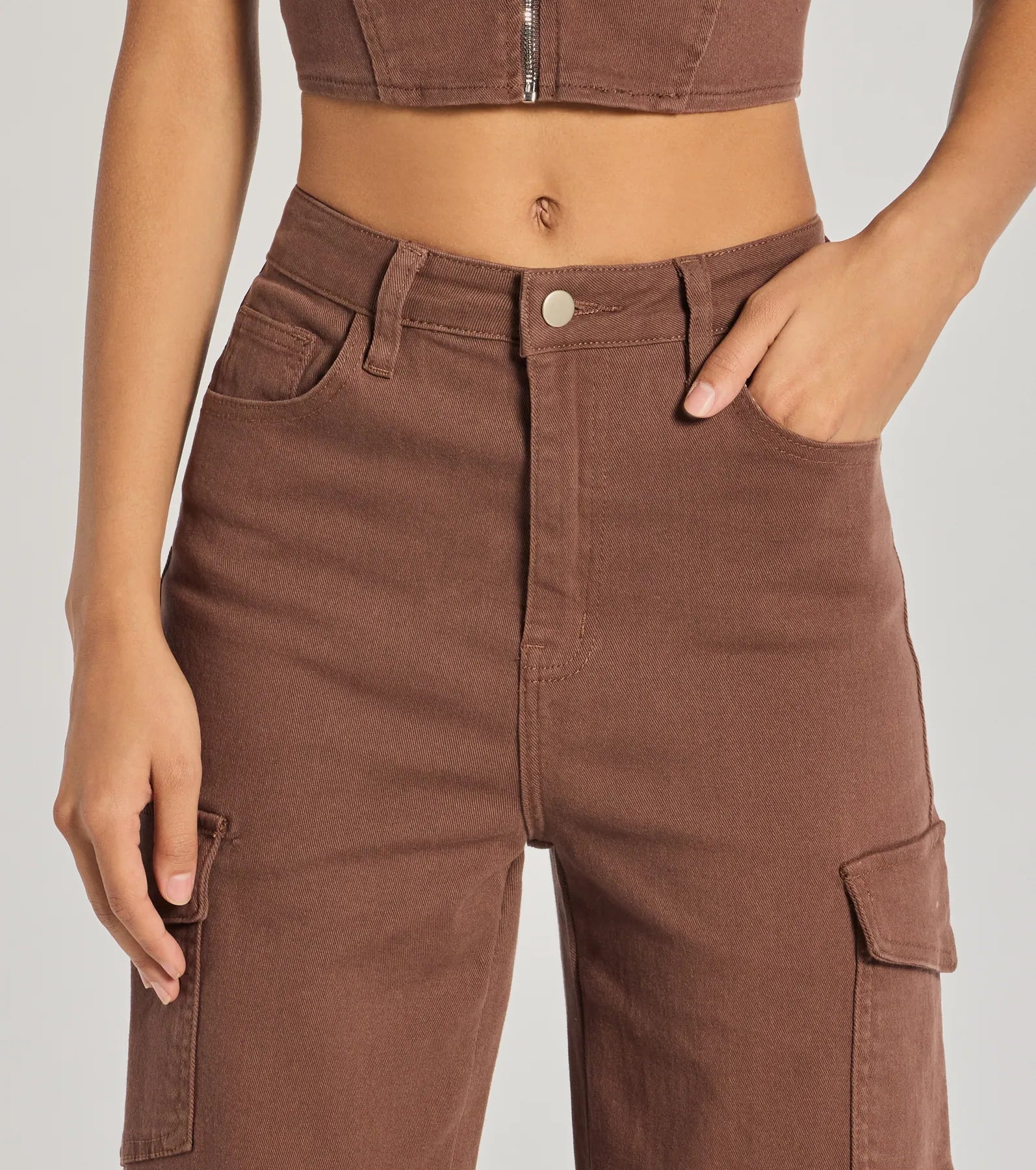Windsor The Next Level High-Rise Cargo Pants - view 12