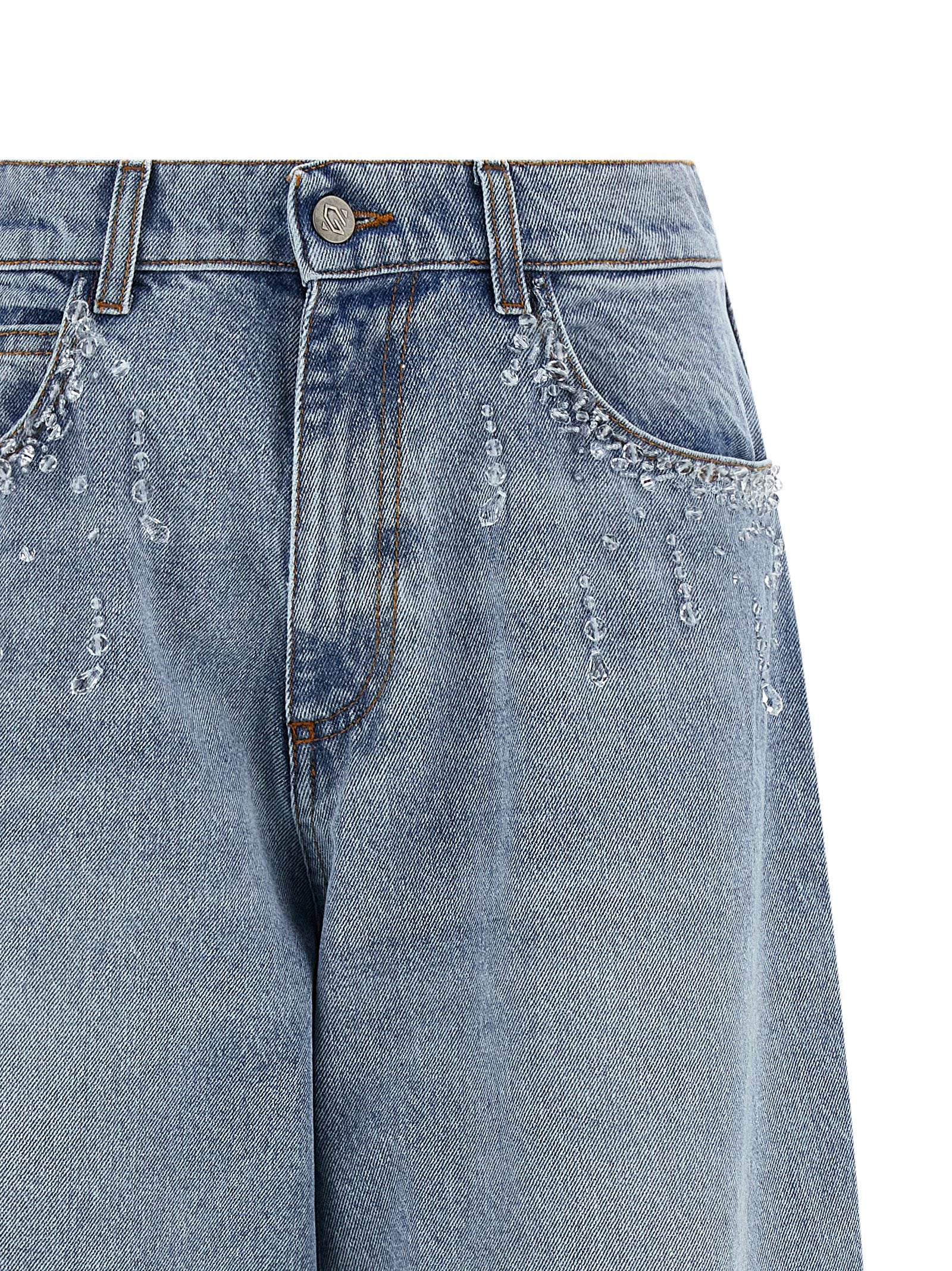 Giuseppe Di Morabito Crystal Jeans – 100% cotton - view 3