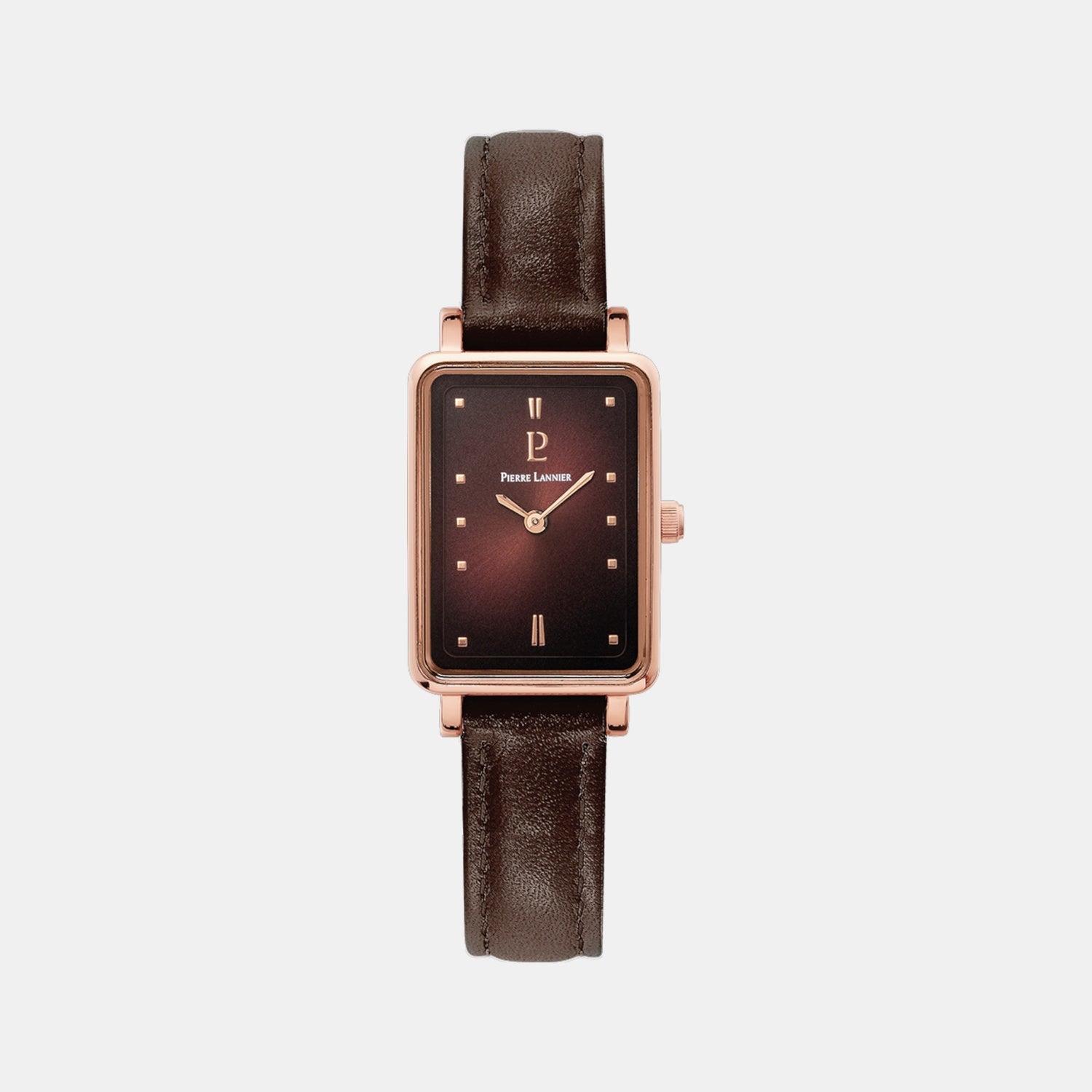Pierre Lannier Ariane Women Quartz Brown Dial Analog Leather Watch 050K984 - view 2