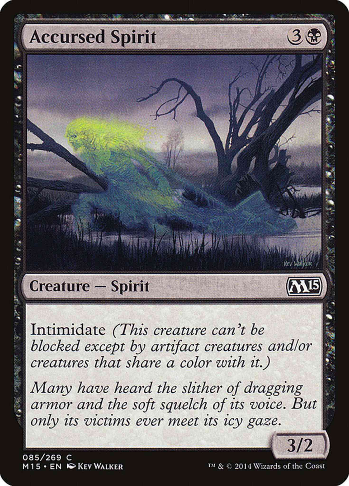 Spirit 85 magic – Accursed Spirit [85] [Magic 2015] [Non-Foil]