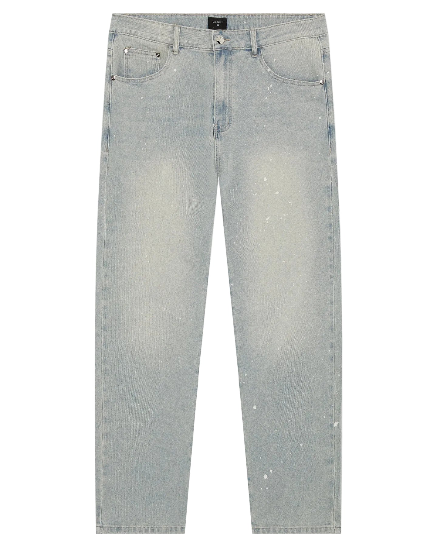 MAGIRI Core Painted Straight Blue Jeans – Light Blue