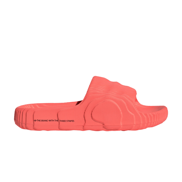 Yeezy adidas Adilette 22 Slides Solar Red Core Black