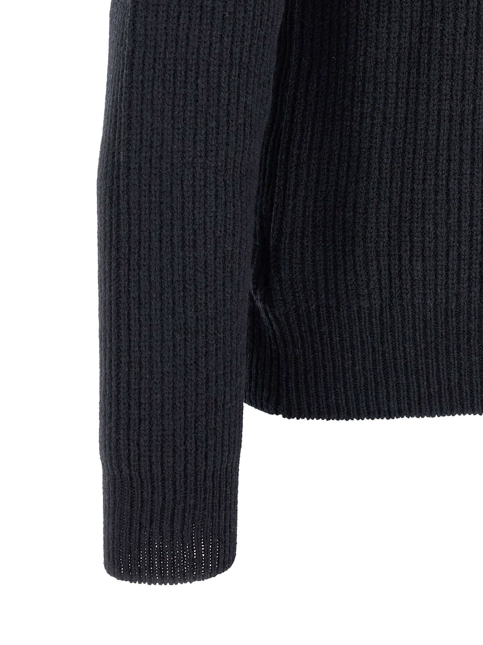 Zanone Ribbed Sweater – 100% virgin wool - view 4
