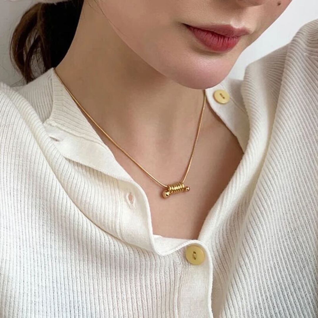 Branta Golden Springs Pendant Necklace - view 2