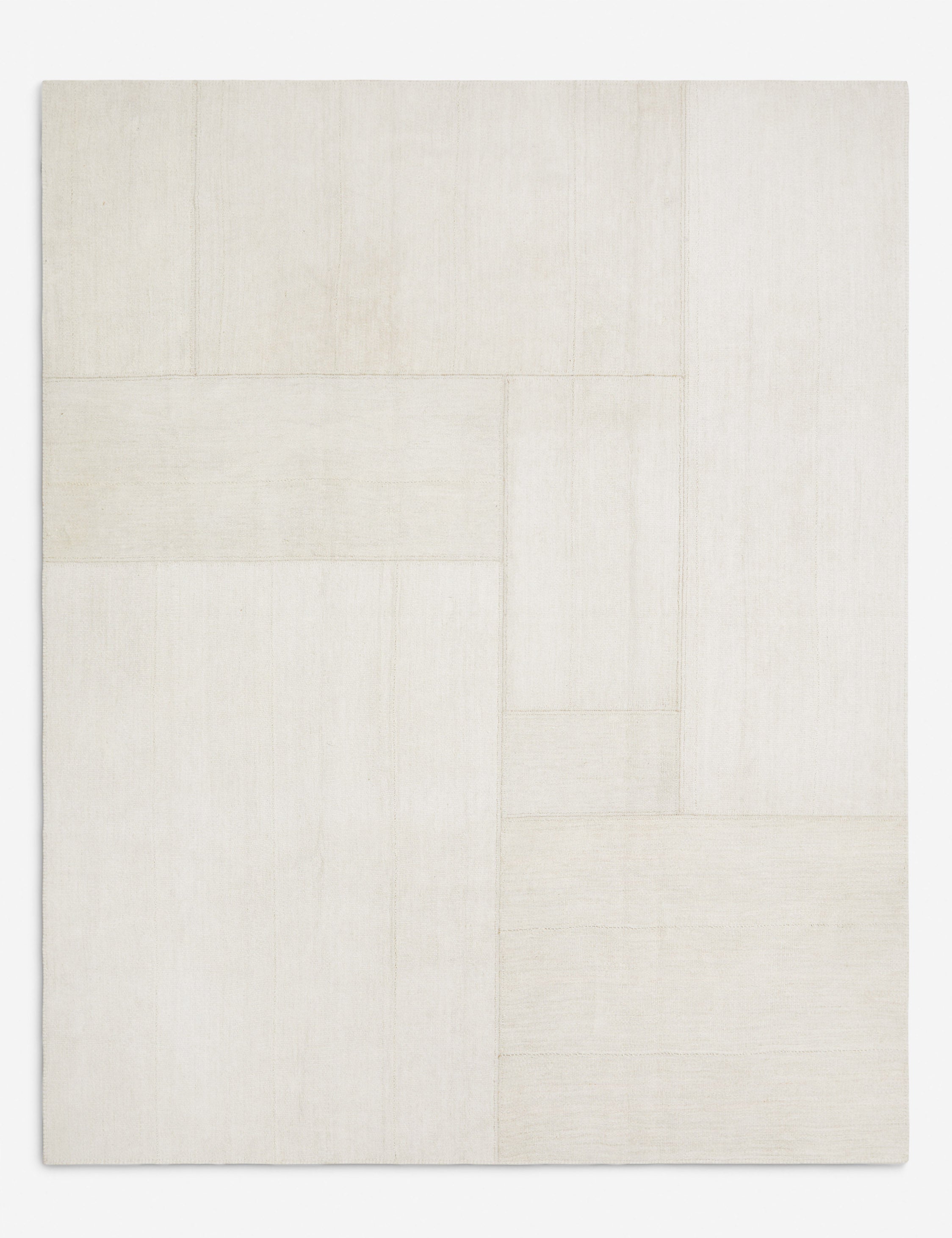 Lulu and Georgia Vintage Kilim Flatweave Wool Rug No. 54, 8' x 10'