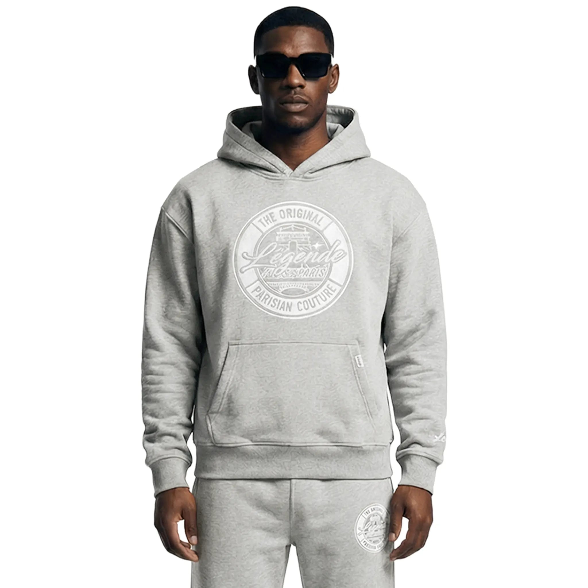 Légende Paris OG Grey Hoodie - view 2