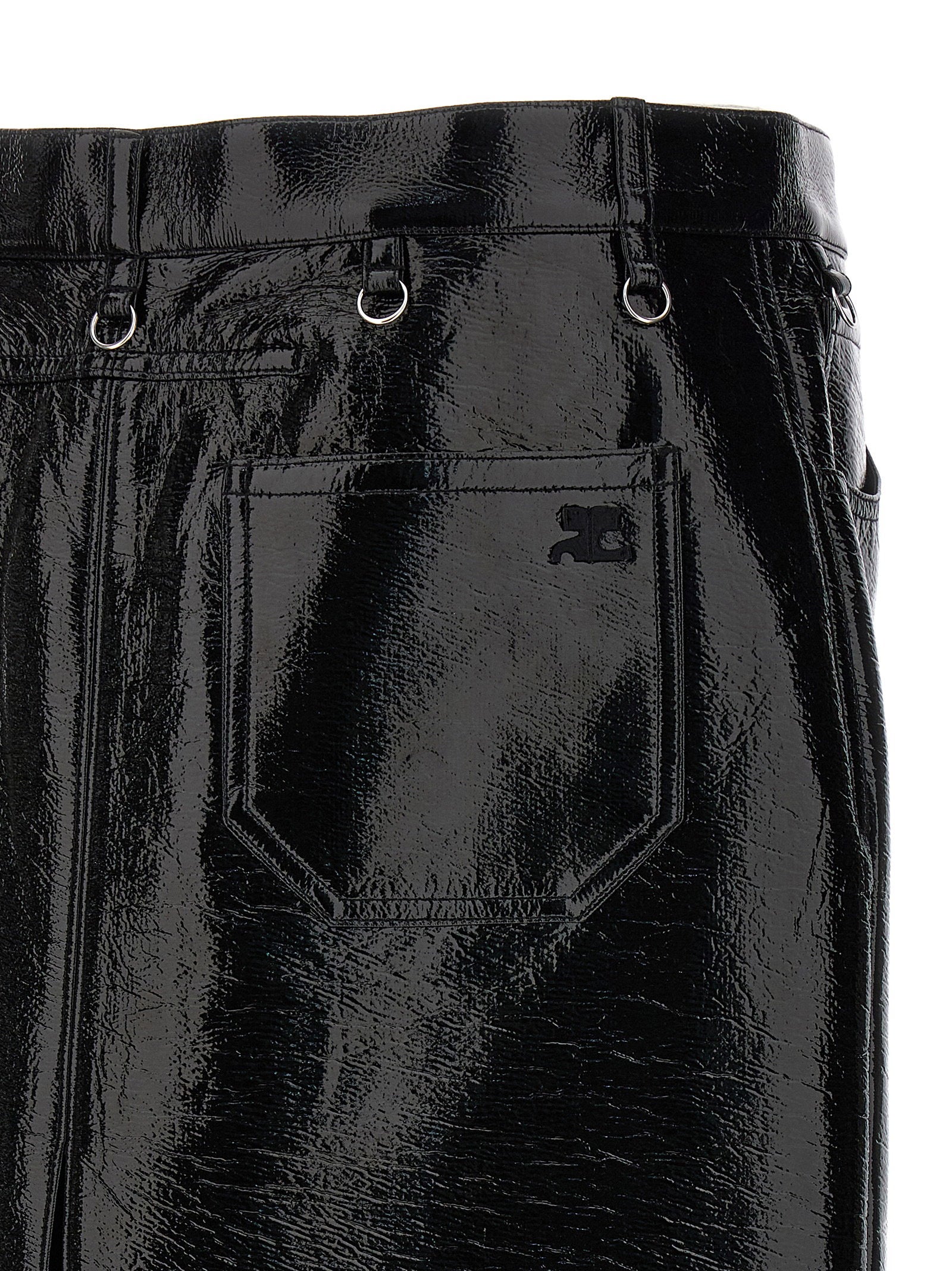 Courreges Multiflex Skirt – 88% co, 10% pa, 2% ea - view 4