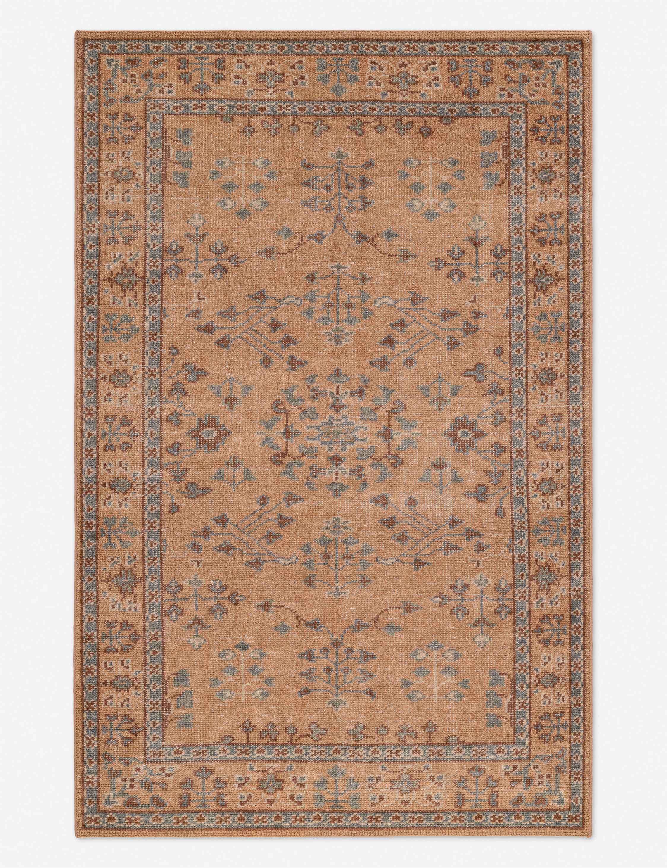 Lulu and Georgia Jove Hand-Knotted Wool Rug – Brown
