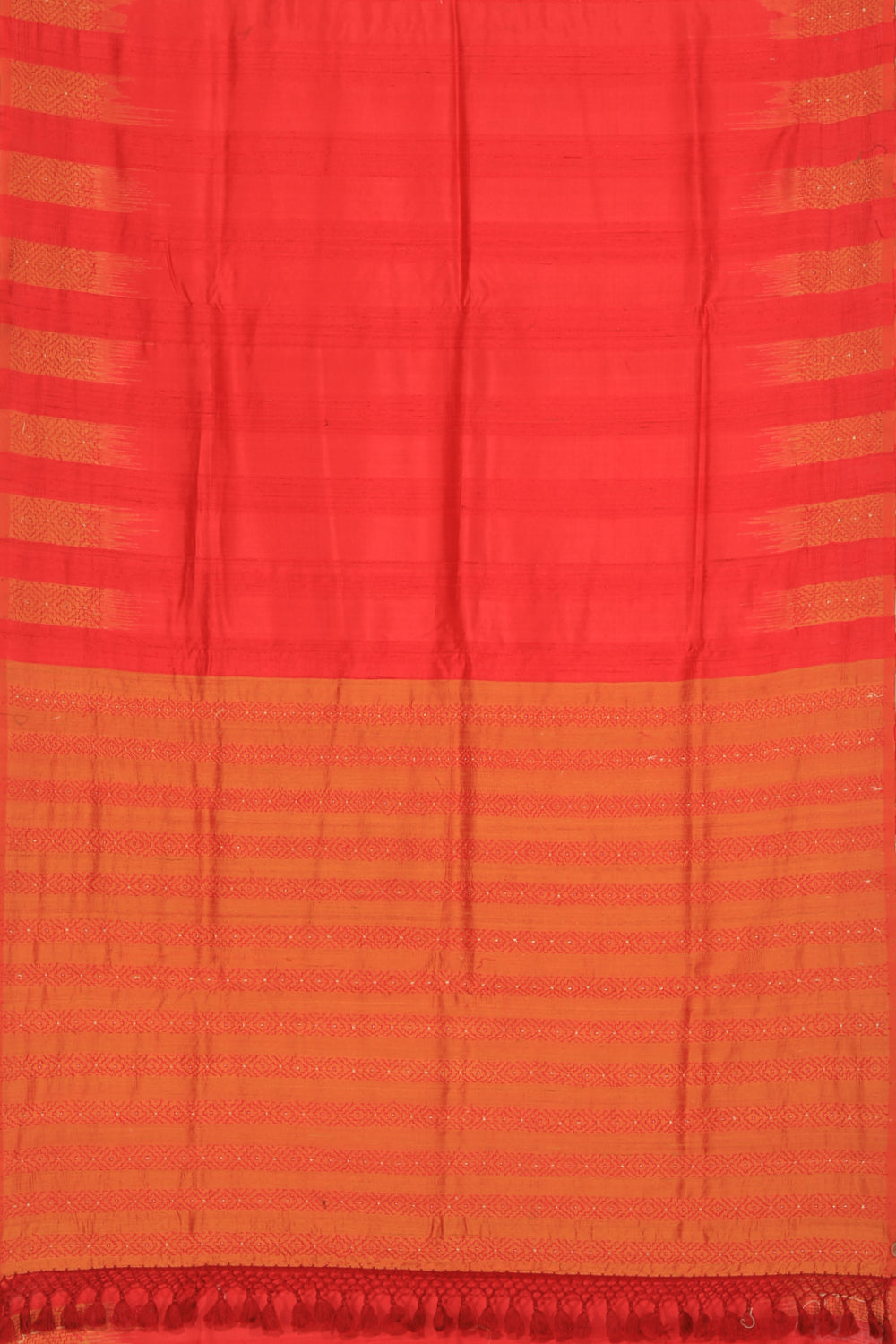 Kalanjali Dupion Silk Kantha Stitch Saree – Women's - view 3