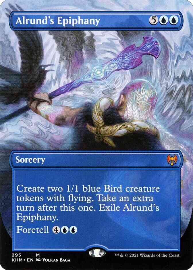 Epiphany 295 borderless – Magic Alrund's Epiphany [295] [Borderless] [Kaldheim] [Non-Foil]