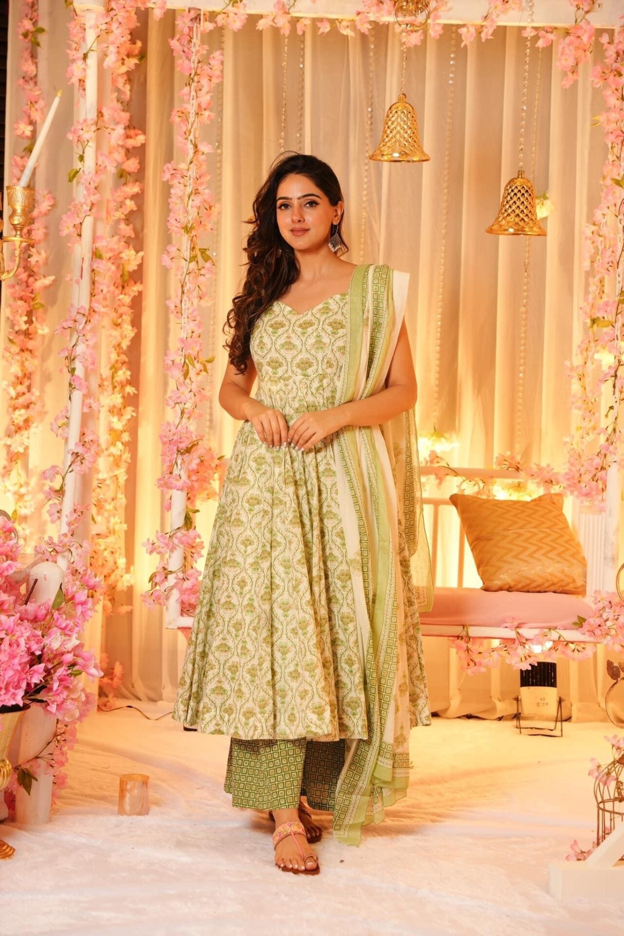 Idaho-o Fern cotton suit set