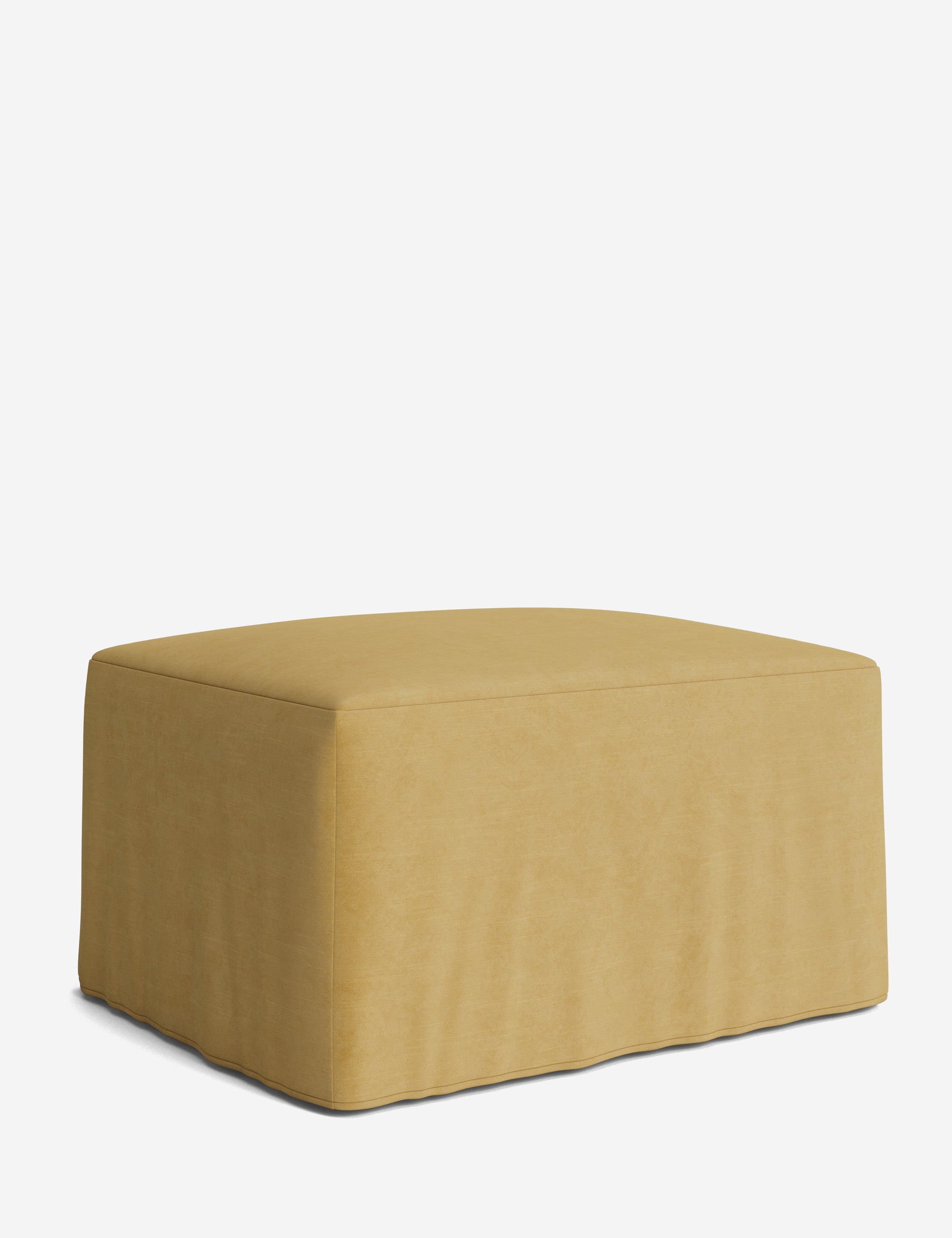 Lulu and Georgia Portola Slipcover Ottoman - view 110