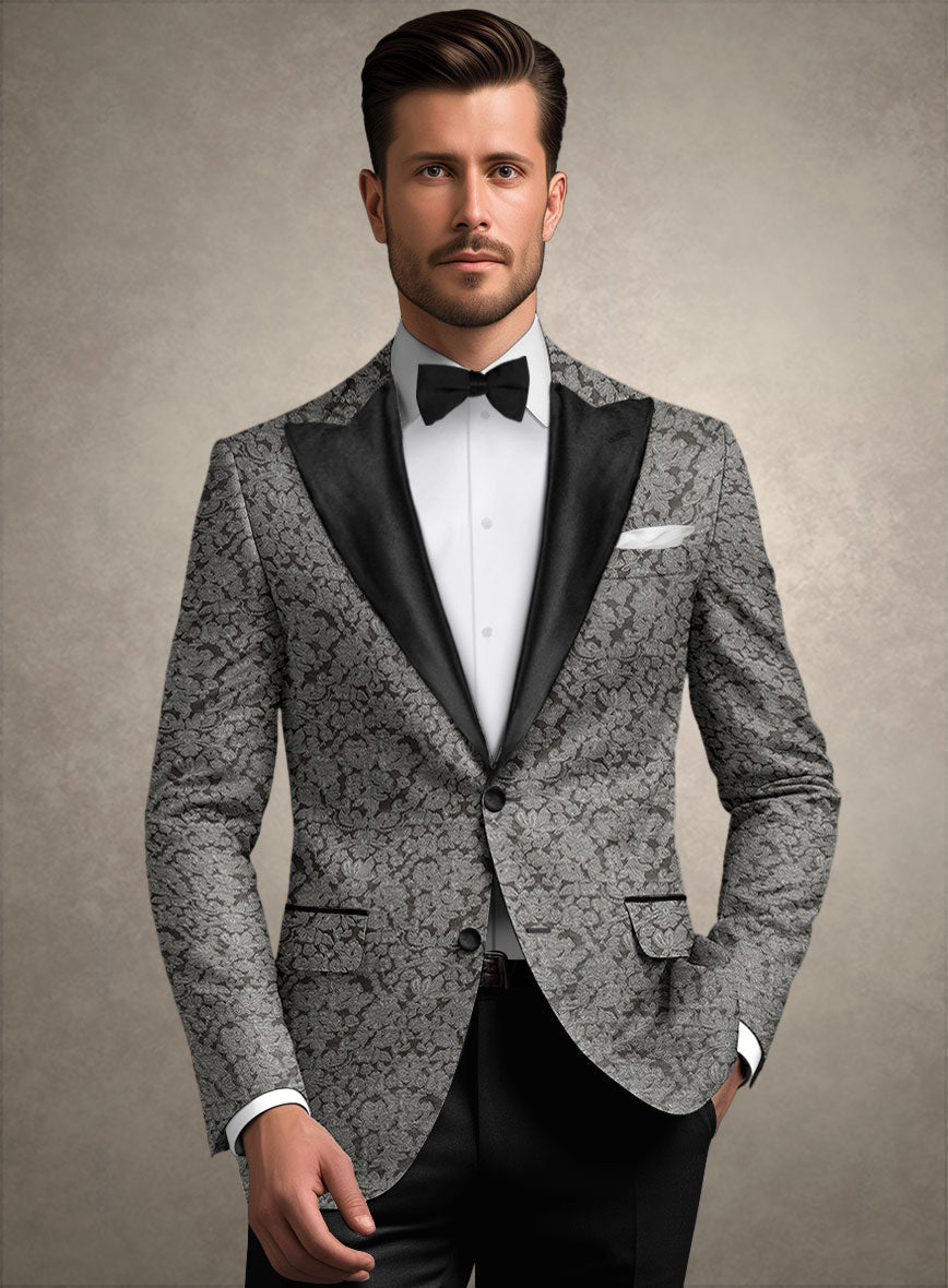 StudioSuits Italian Silk Altura Tuxedo Blazer - view 2