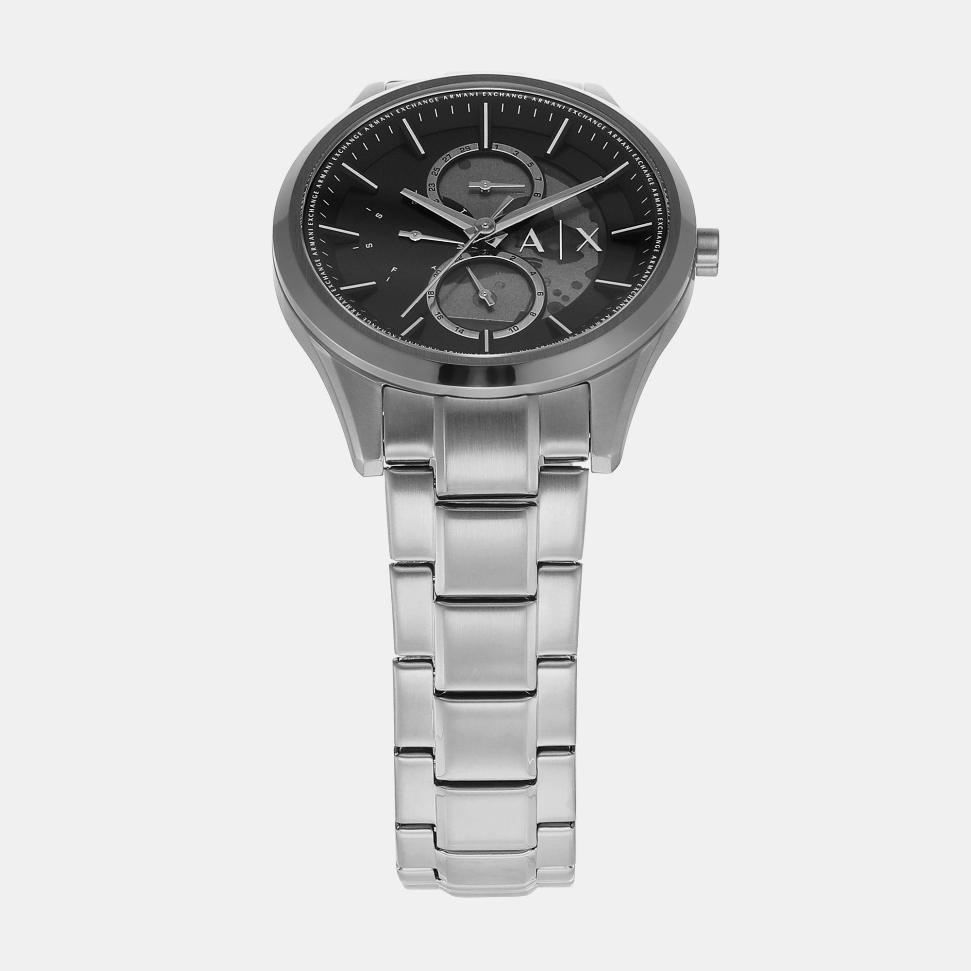Armani Exchange Dante Men Quartz Black Dial Chronograph Stainless Steel Watch AX1873 - view 2